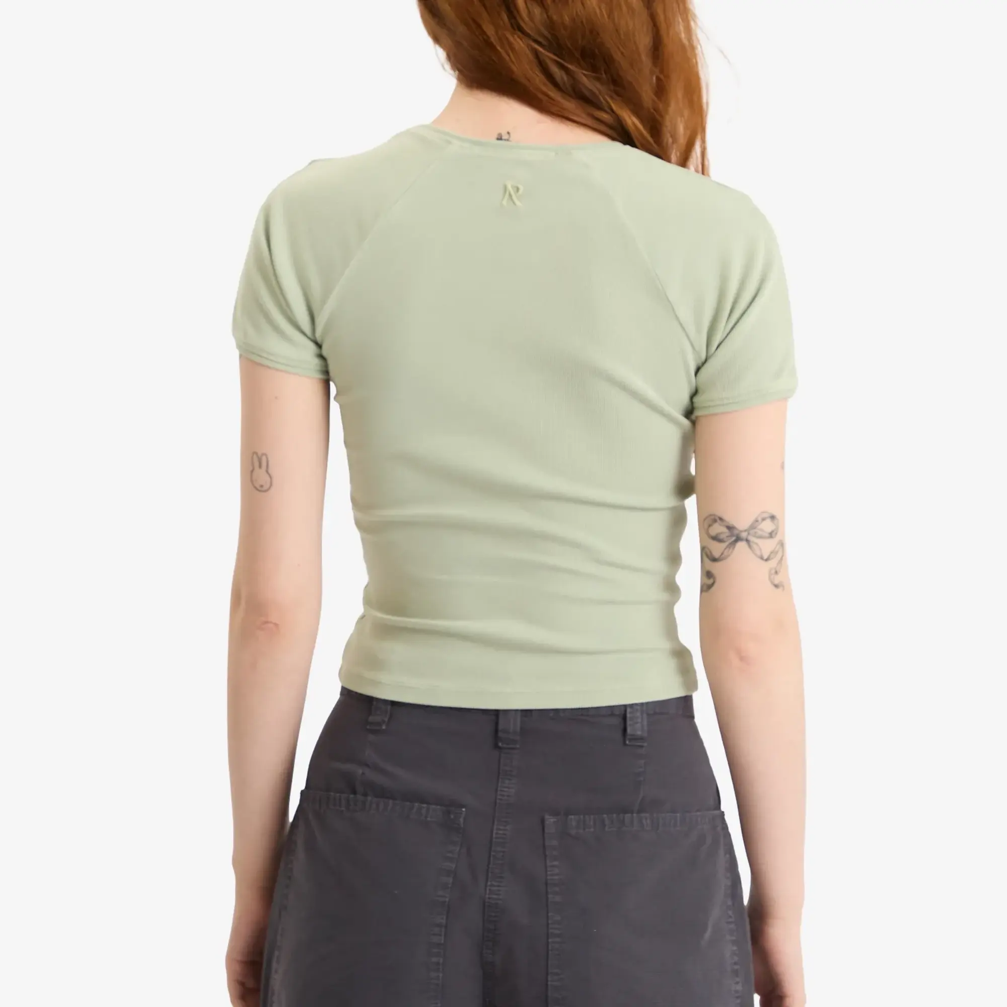 Represent Women's Initial Baby T-Shirt Desert Sage