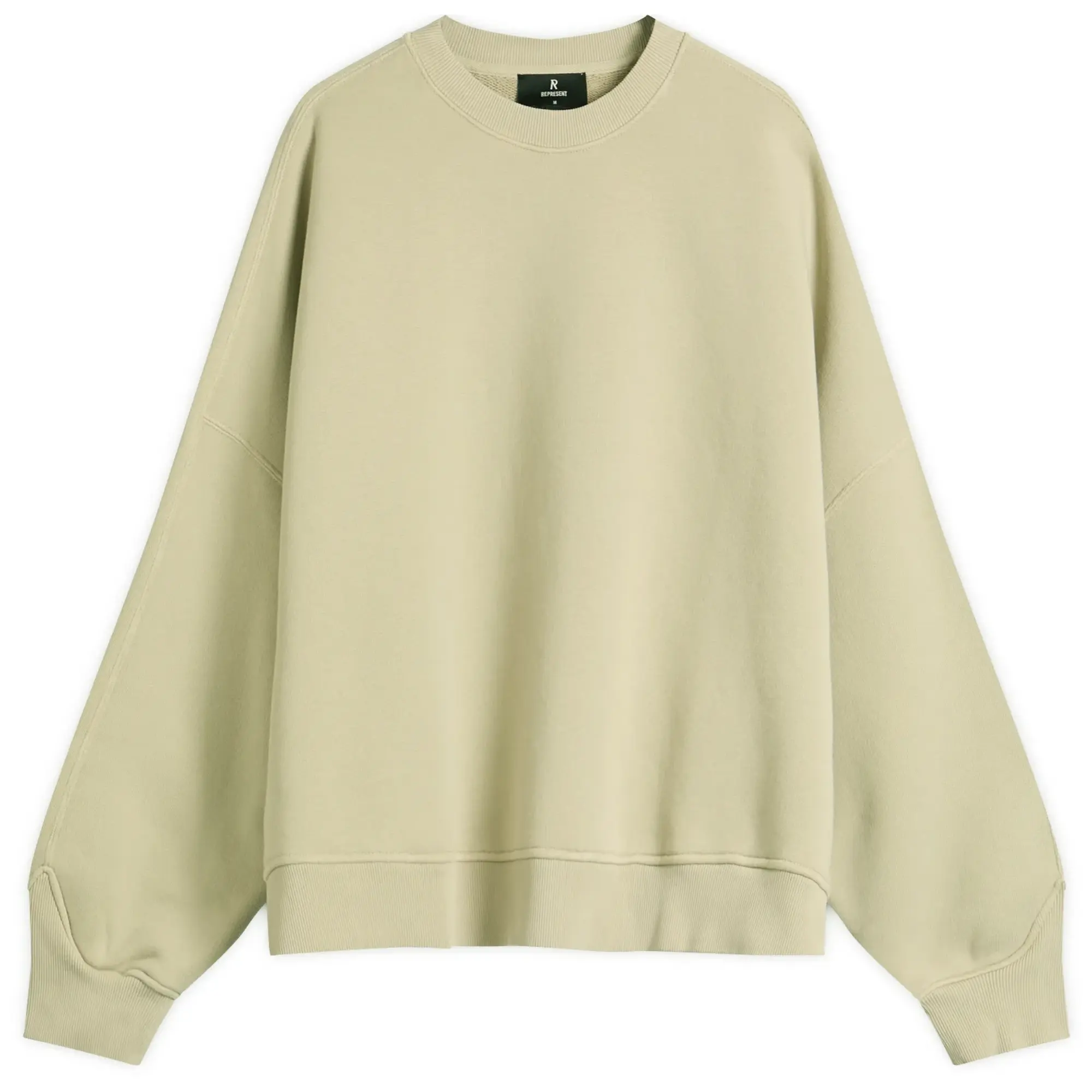 Represent Women's Initial V Notch Sweatshirt Desert Sage