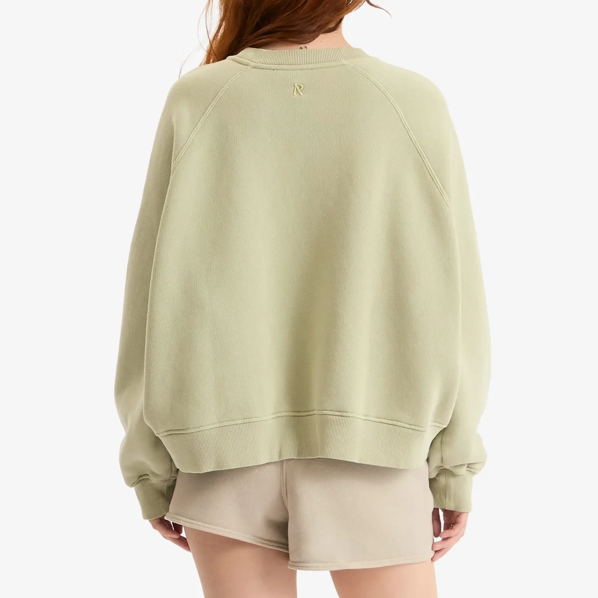Represent Women's Initial V Notch Sweatshirt Desert Sage