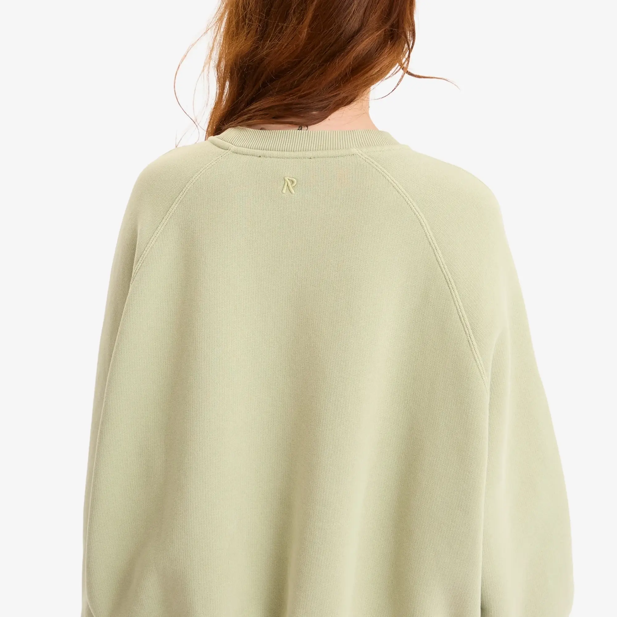 Represent Women's Initial V Notch Sweatshirt Desert Sage