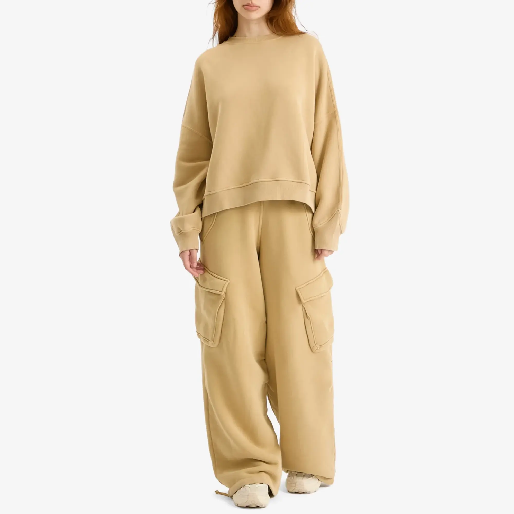 Represent Women's Initial Cargo Sweatpants Iced Coffee