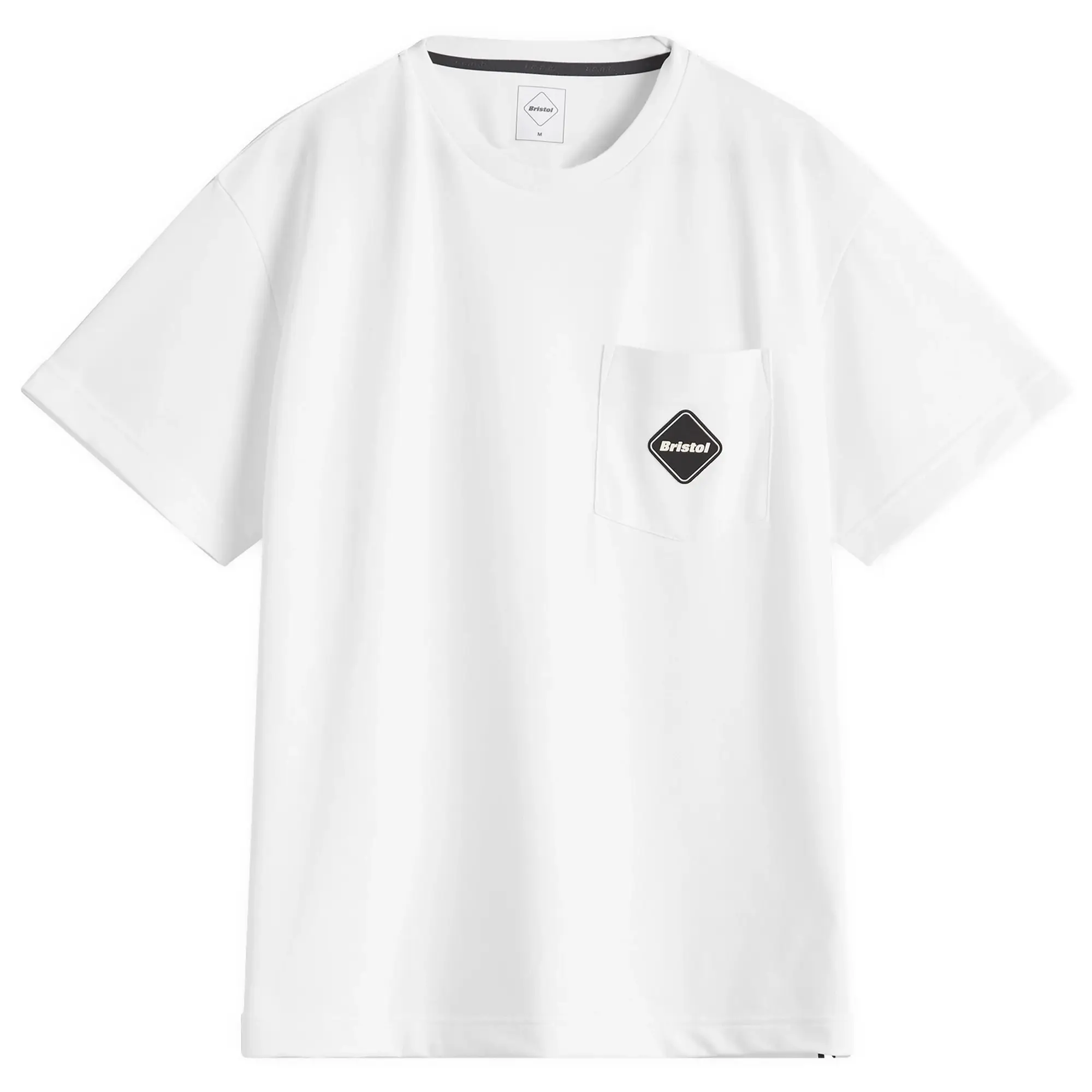 F.C. Real Bristol Men's Emblem Pocket T-Shirt White