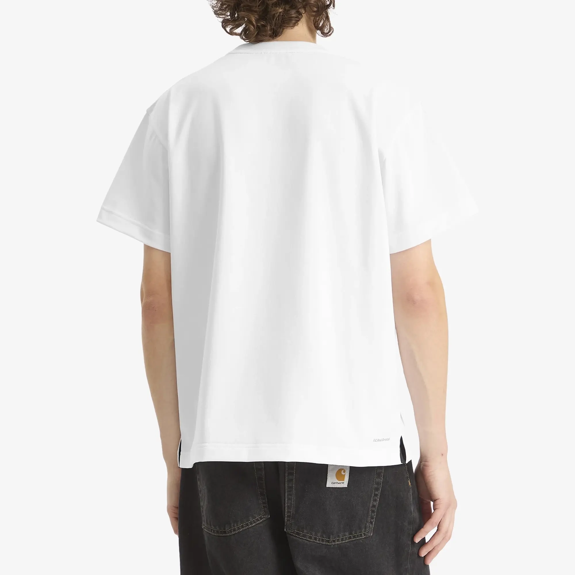 F.C. Real Bristol Men's Emblem Pocket T-Shirt White