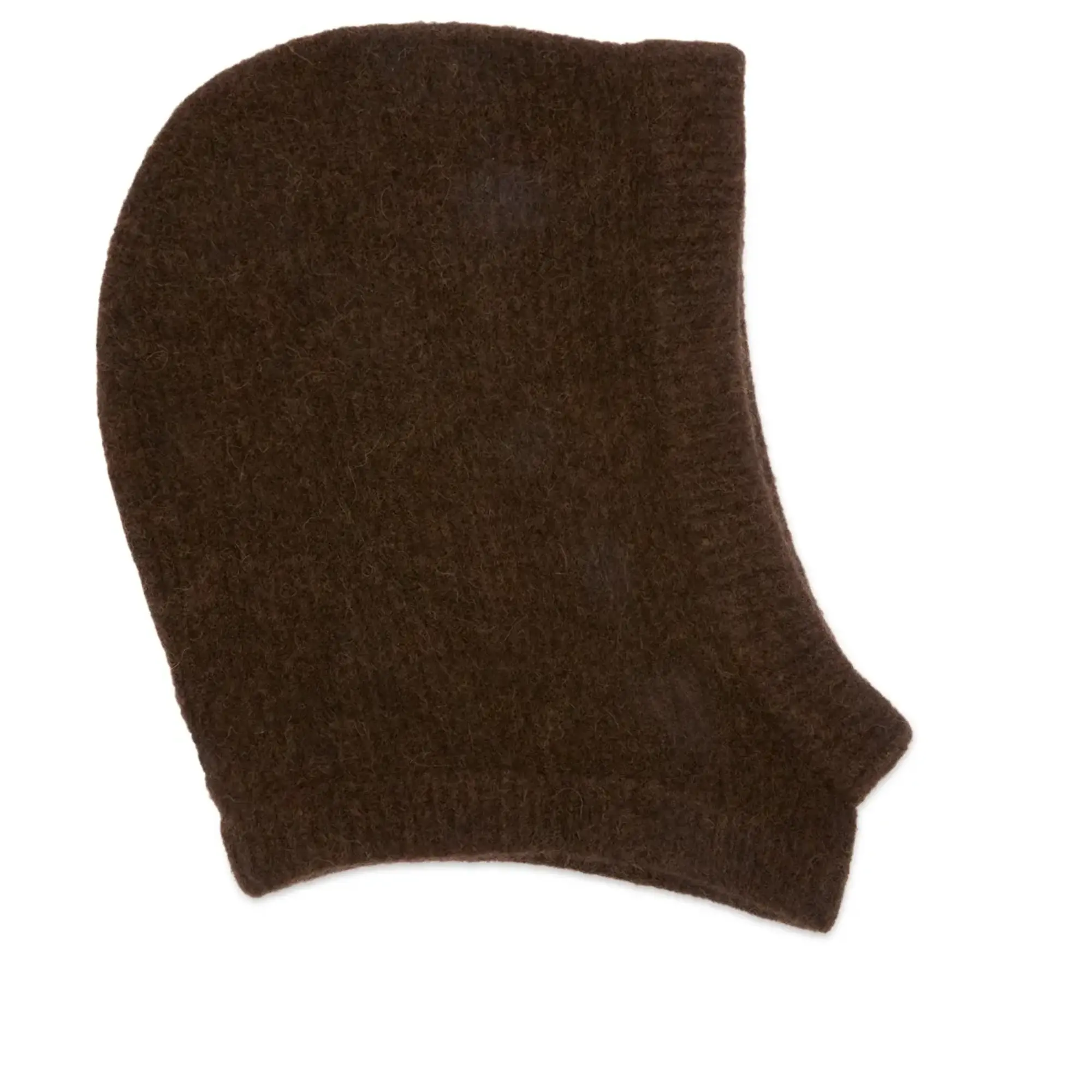 Rick Owens Men's Knit Hood Black
