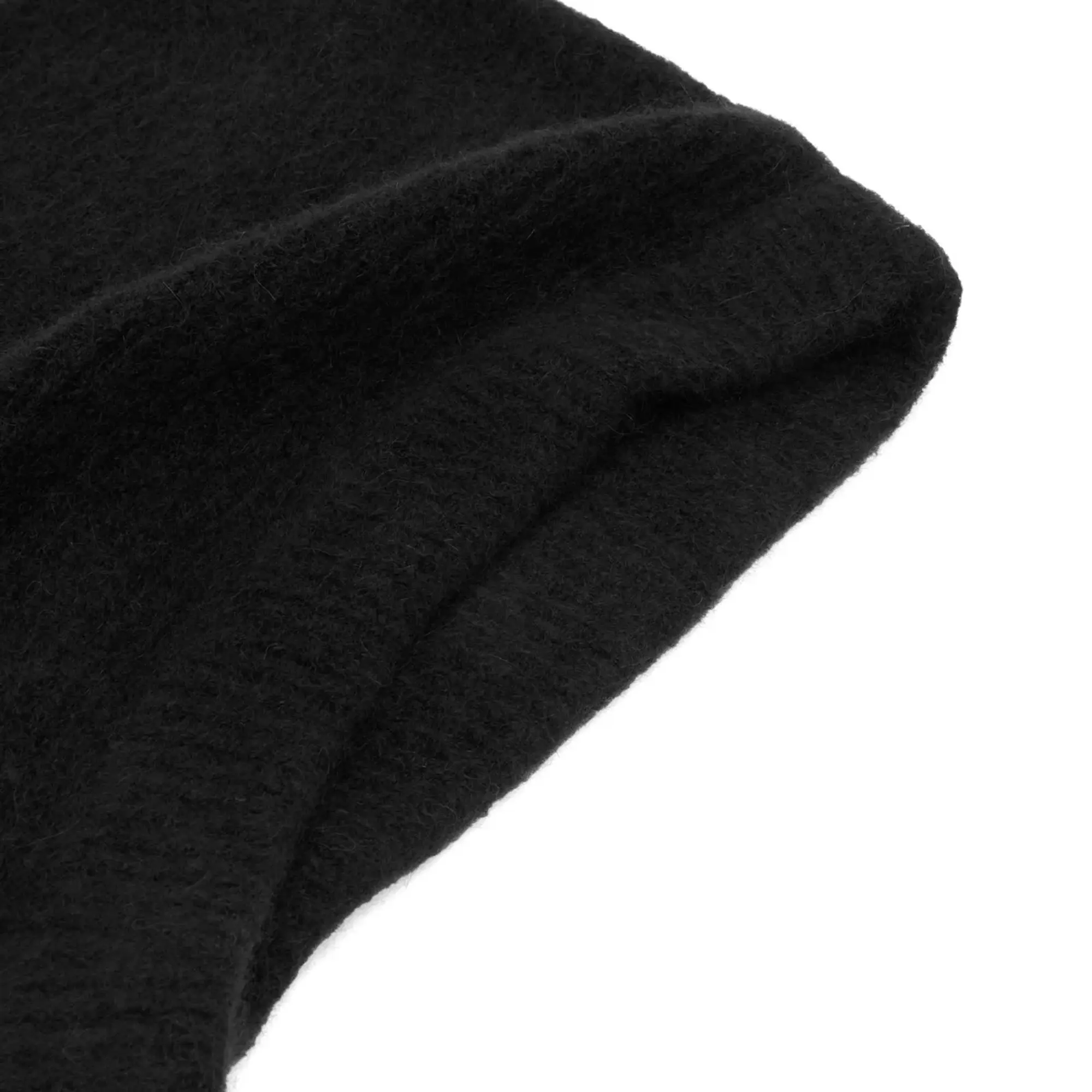 Rick Owens Men's Knit Hood Black