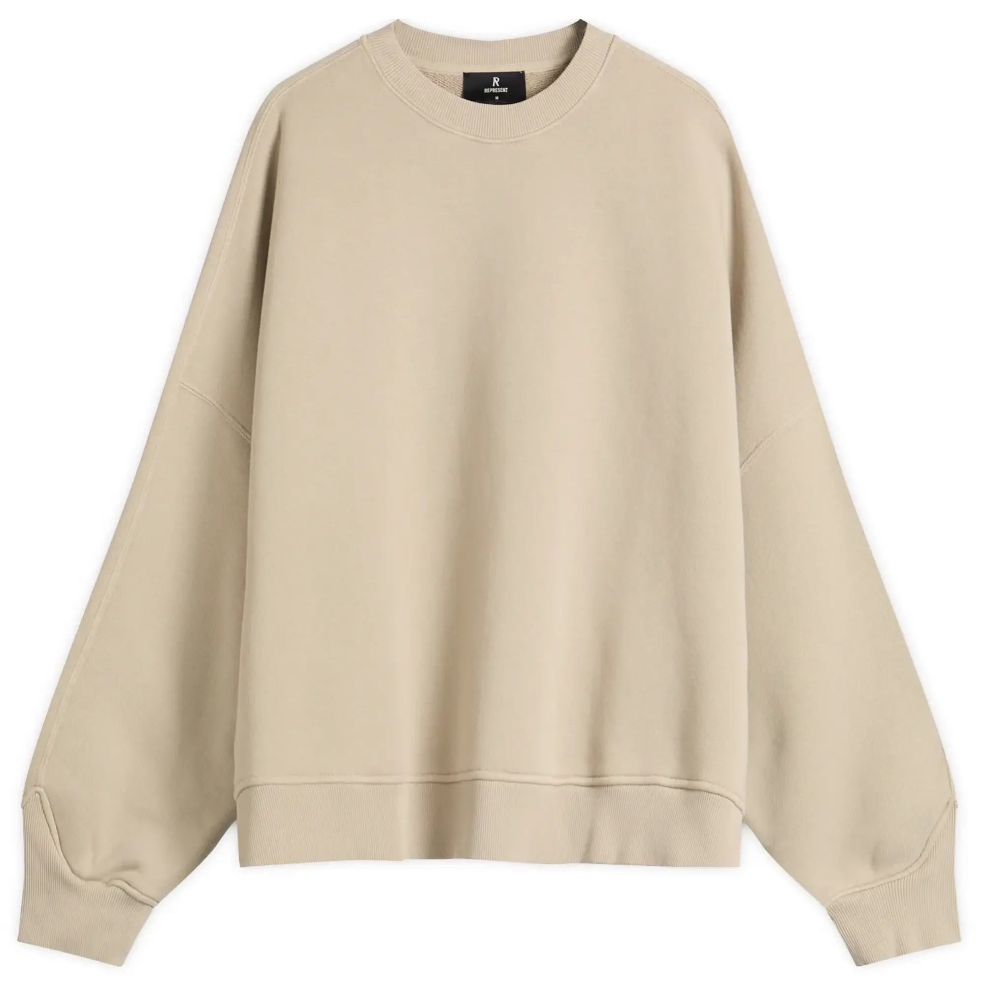 Represent Women's Initial V Notch Sweatshirt Storm Fade Out