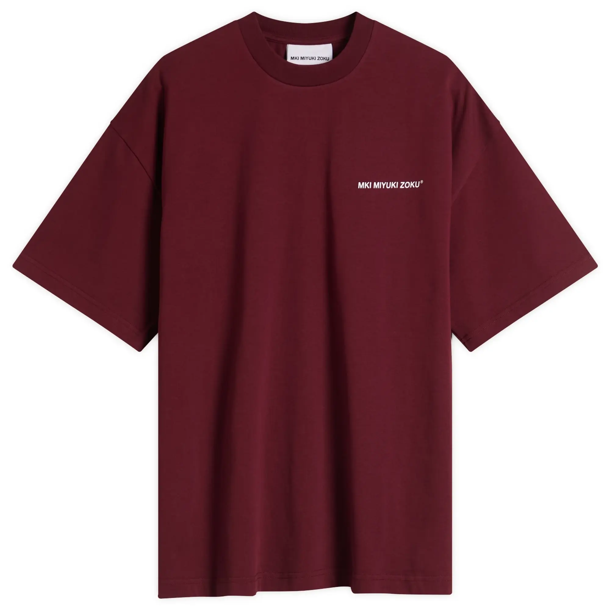 MKI Men's Uniform T-Shirt - Presented by END. Burgundy