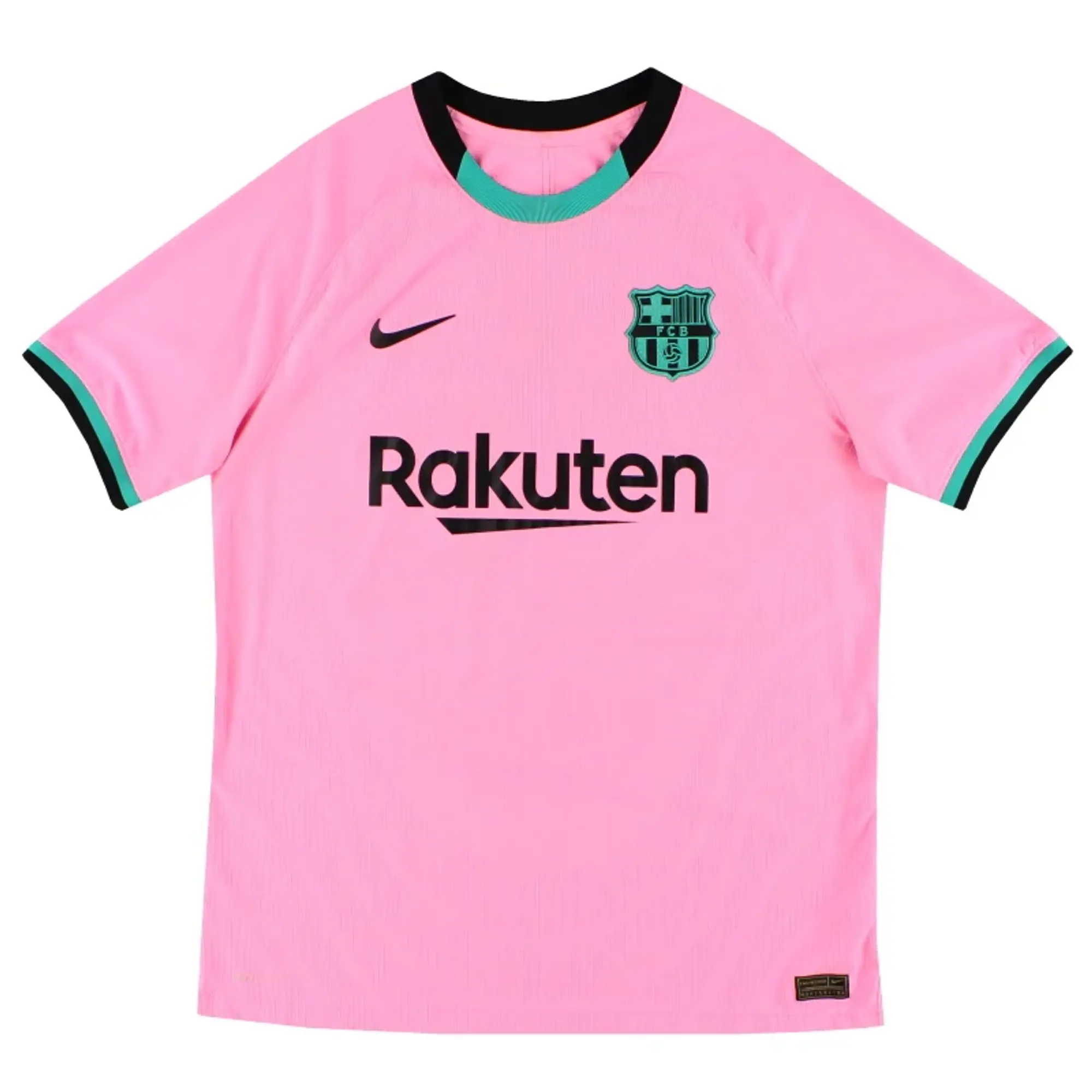 2020-21 Barcelona Nike Vaporknit Third Shirt *Mint* L - Barcelona / Mint / Large
