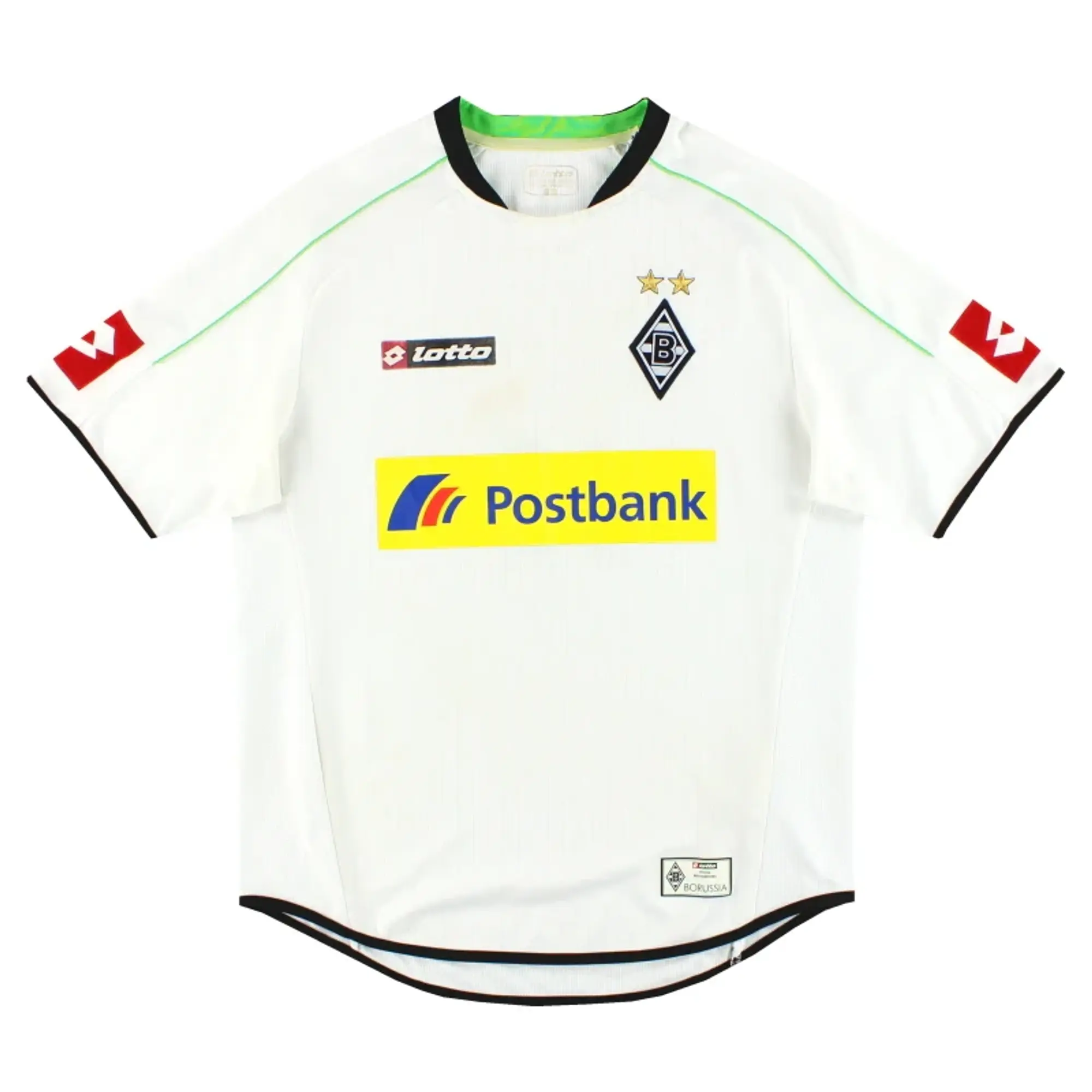 2012-13 Borussia Monchengladbach Lotto Home Shirt S - Borussia Monchengladbach / Very good / Small