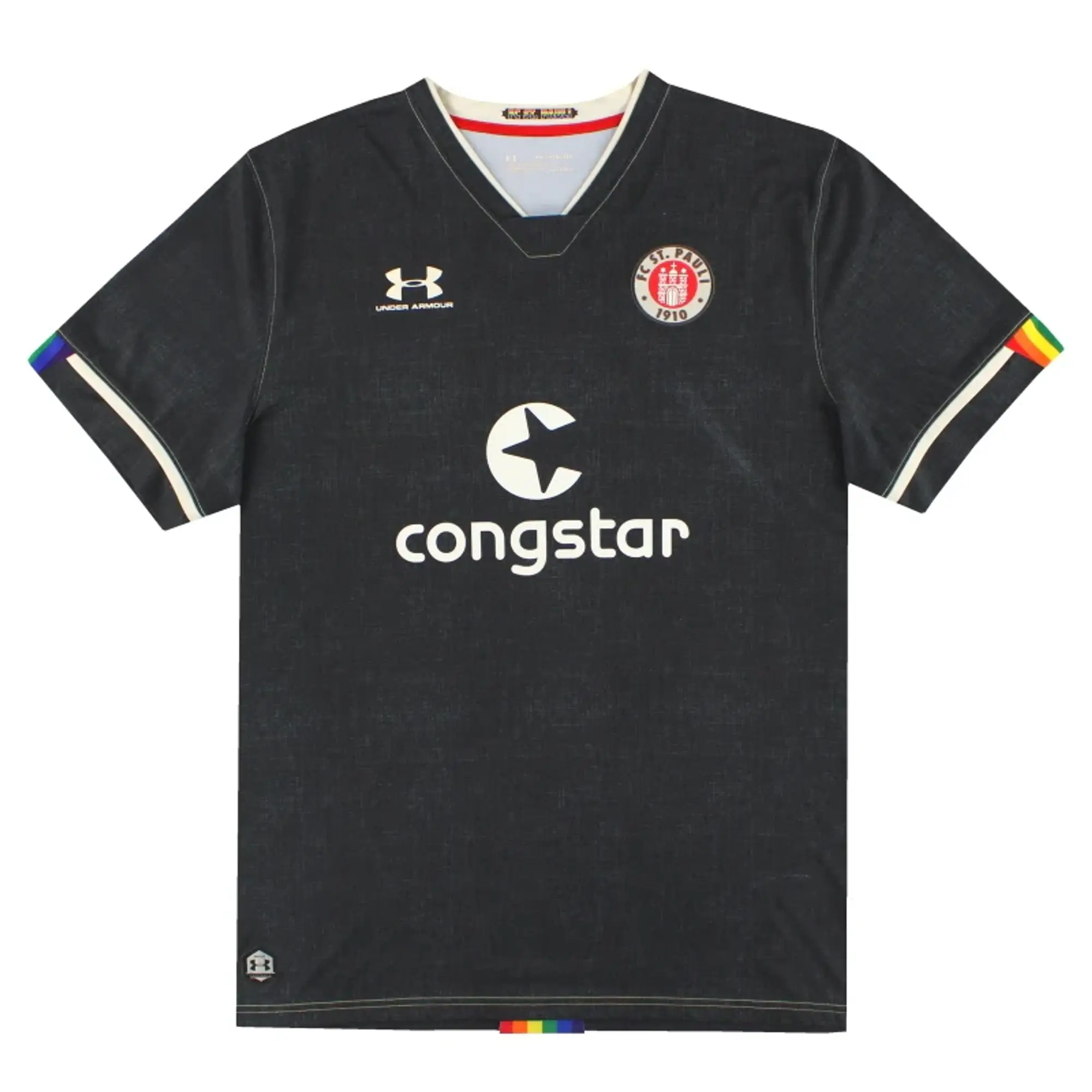 2020-21 FC St. Pauli Under Armour Third Shirt XXL - Other German Clubs / Excellent / XXL