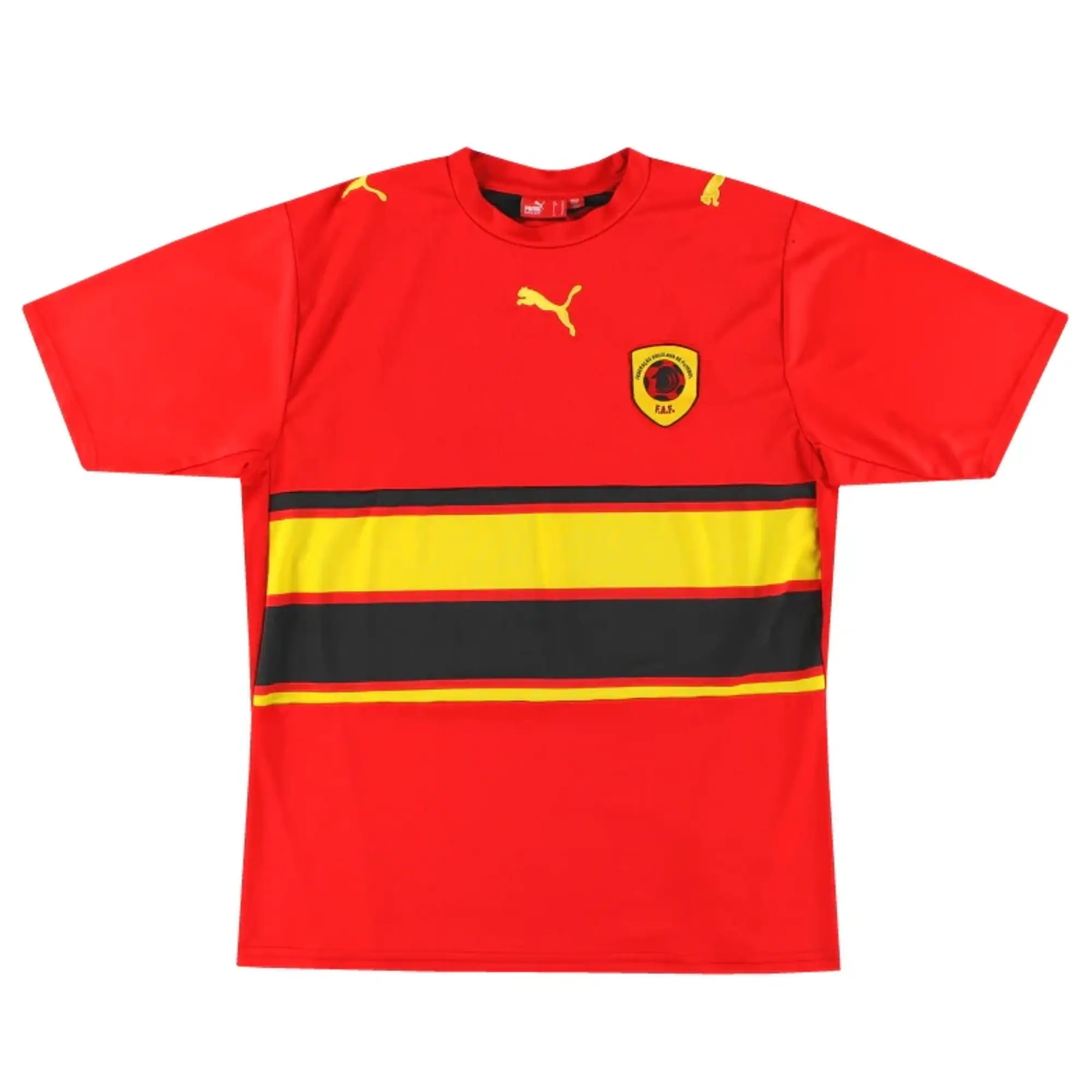 2006-07 Angola Puma Home Shirt M - African / Very Good / Medium