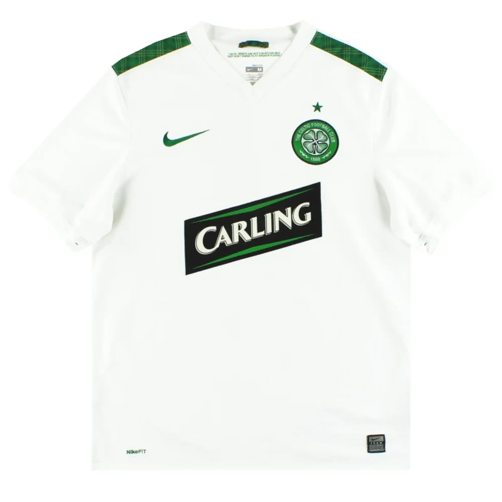 2009-10 Celtic Nike European Away Shirt L - Celtic / Excellent / Large
