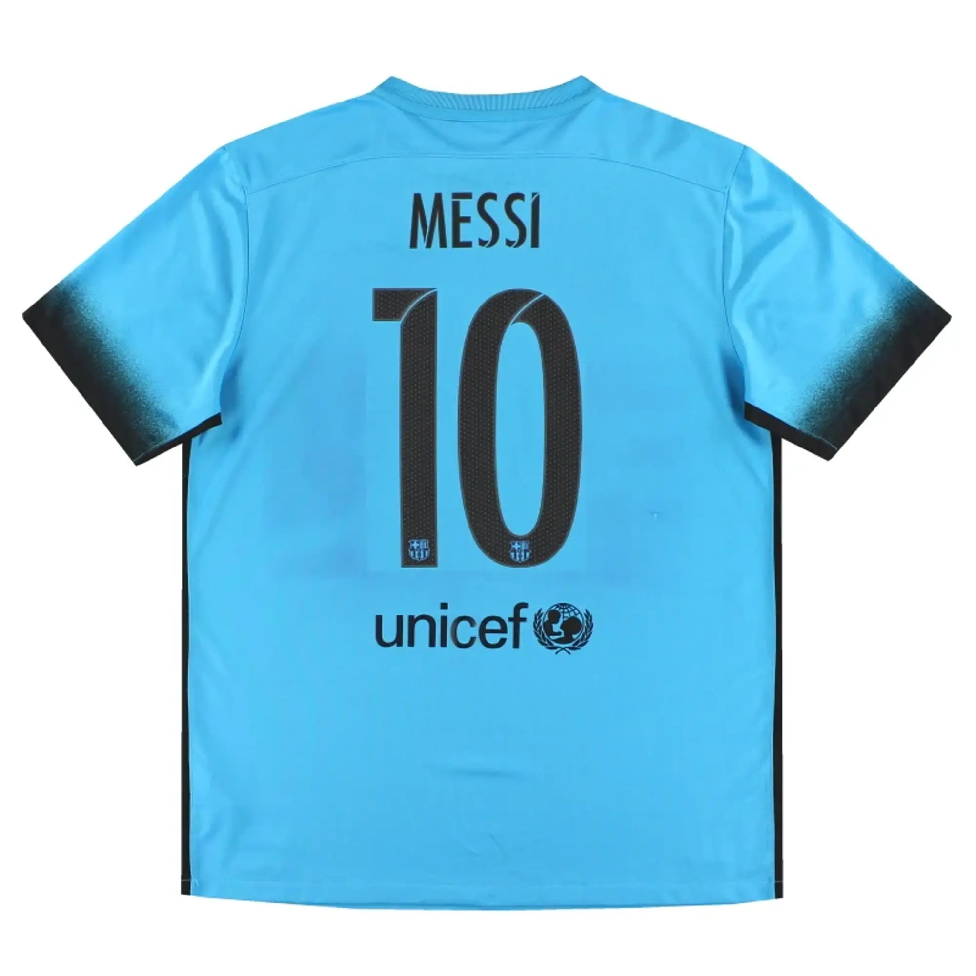 2015-16 Barcelona Nike Third Shirt Messi #10 L - Barcelona / Excellent / Large