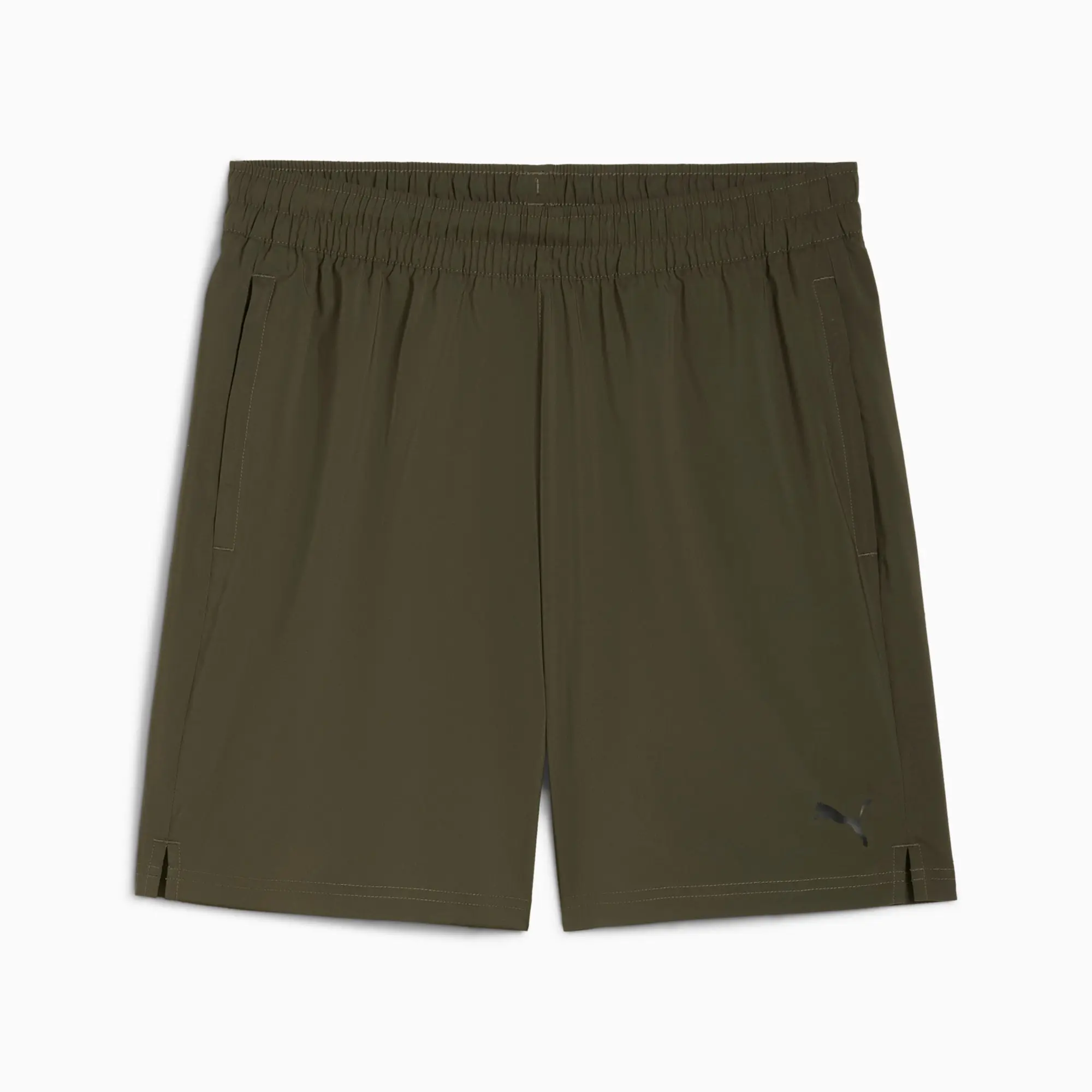 PUMA Train All Day Foundations 7" Woven Shorts Men, Dark Olive, size 3XL