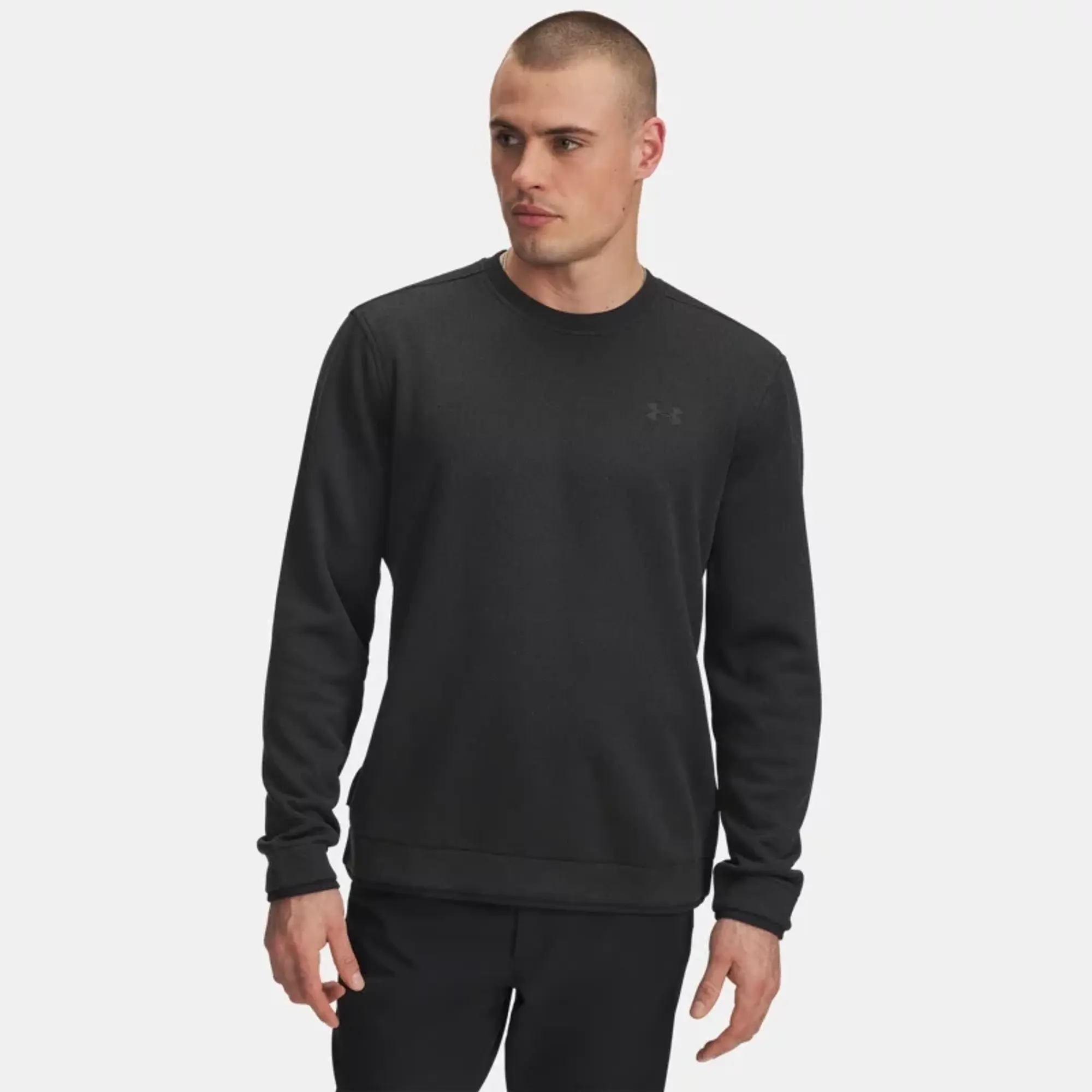 Under Armour  SweaterFleece Men's Crew Black / Black L