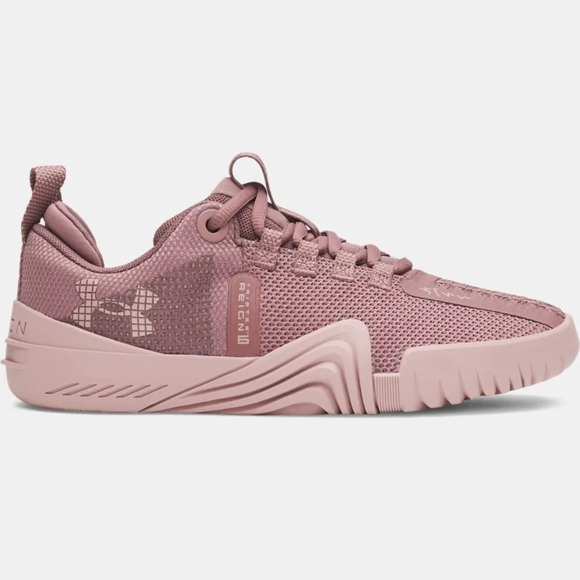 Under Armour  Reign 6 Women's Training Shoes Maroon Mist / Tourmaline Pink / White 7.5