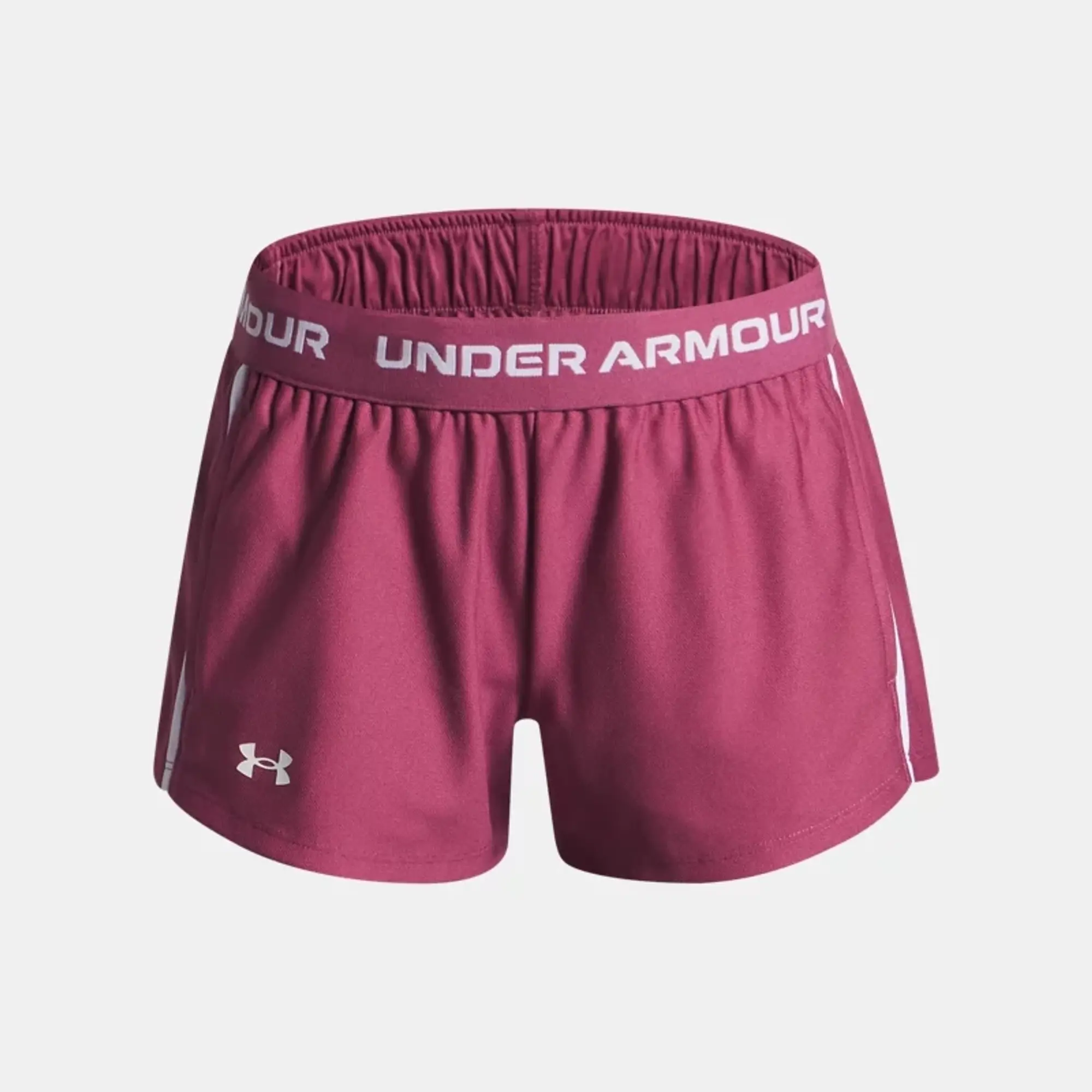 Under Armour  Tech™ Play Up Girls' Shorts Fuchsia Dusk / Fuchsia Dusk / White YLG (59 - 63 in)