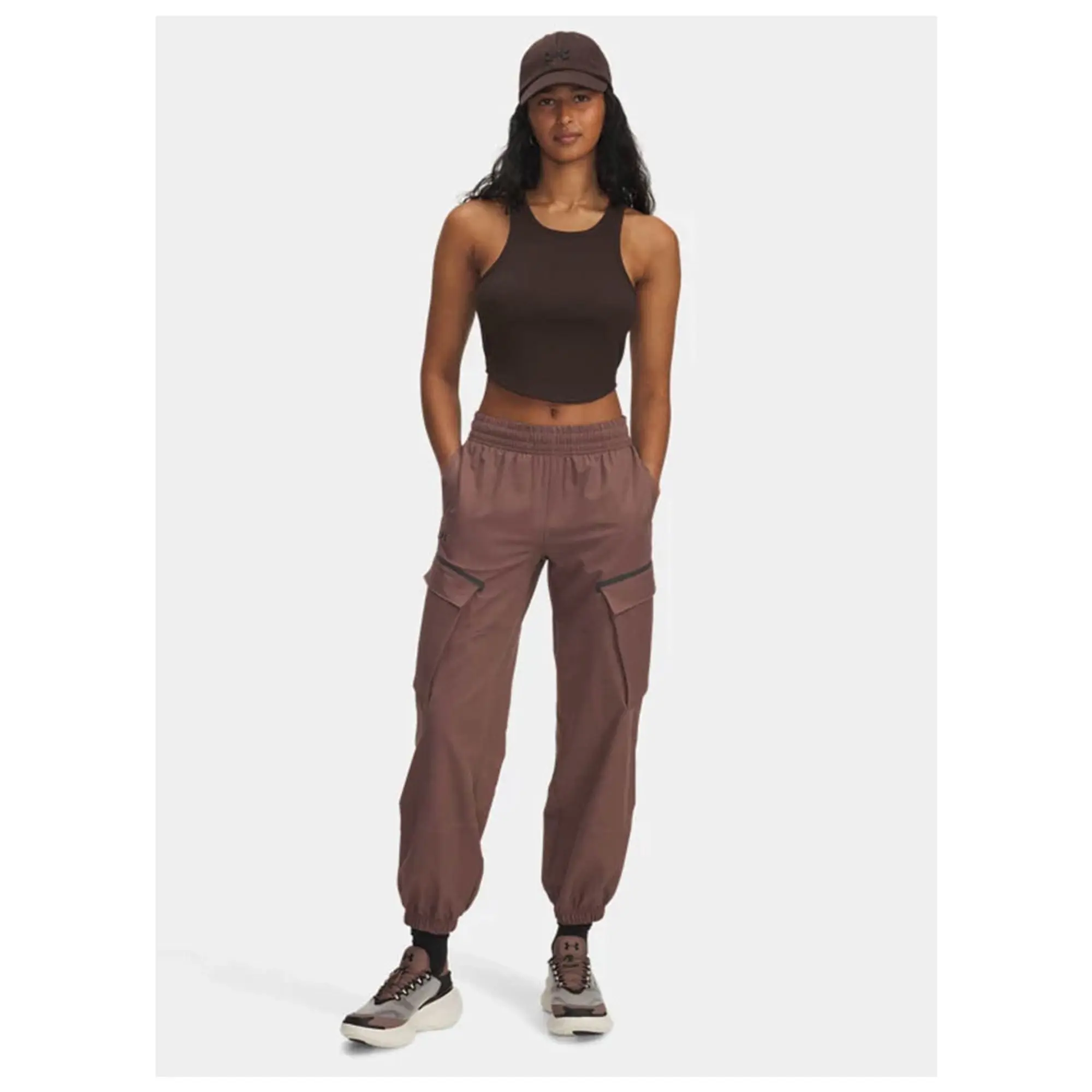 Under Armour  Unstoppable Women's Cargo Pants Sierra Taupe / Black L
