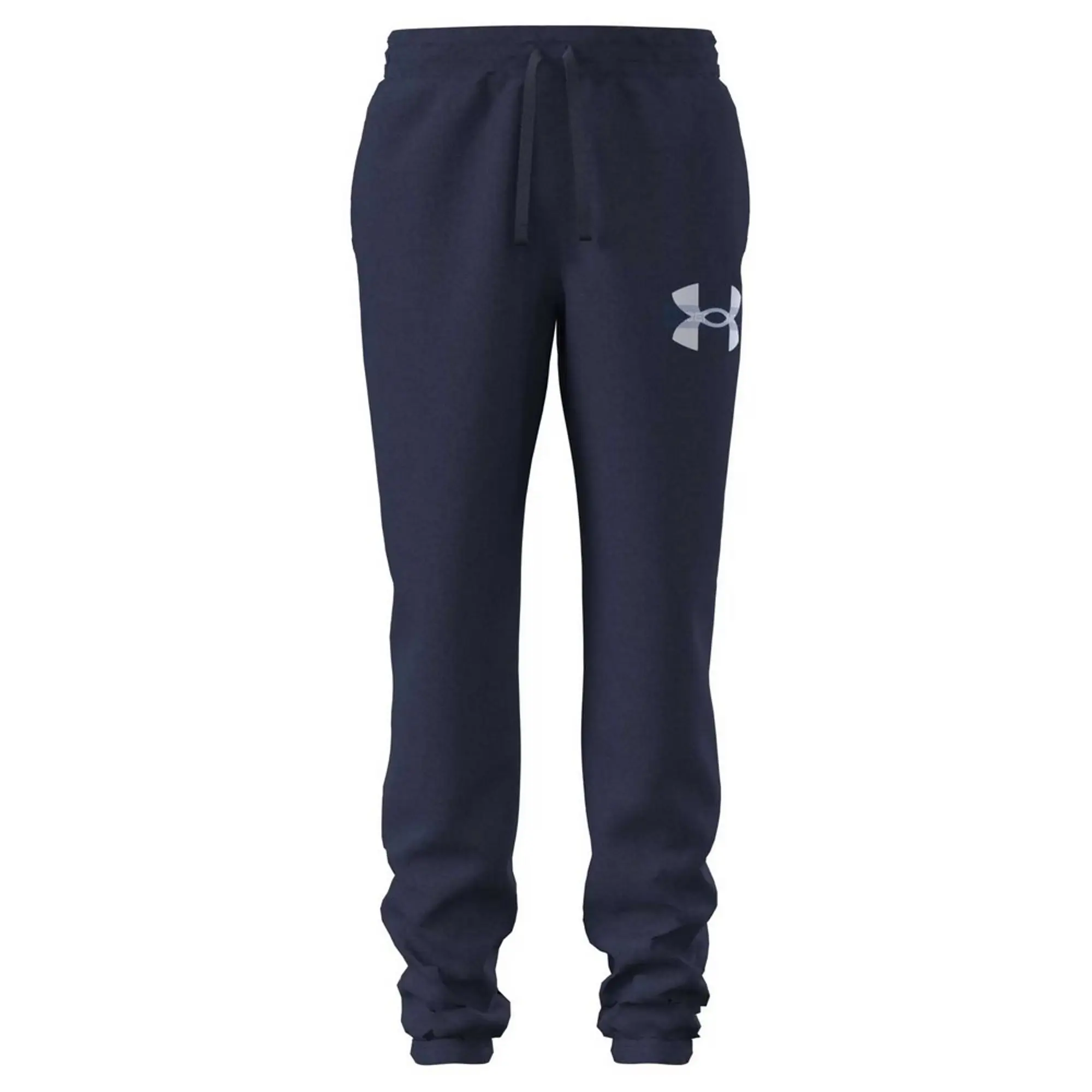 Under Armour  Rival Fleece Colorblock Graphic Boys' Joggers Washed Navy / Blue Atlantis / White YLG (59 - 63 in)