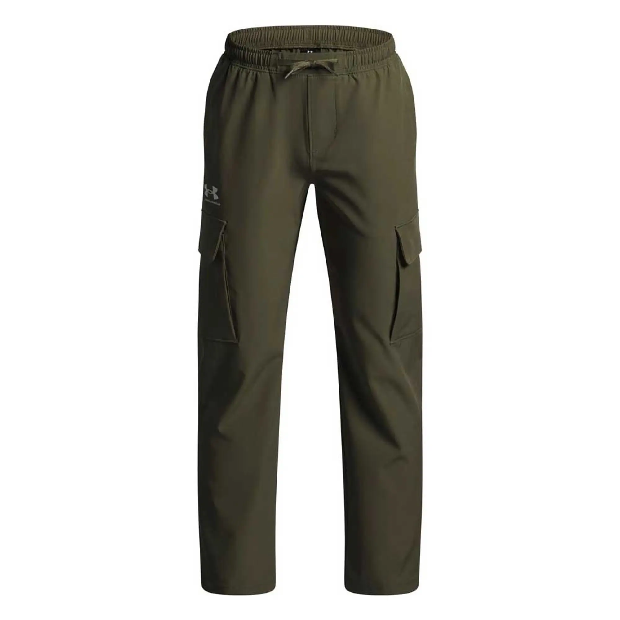 Under Armour  Icon Woven Boys' Pants Marine OD Green / White YLG (59 - 63 in)