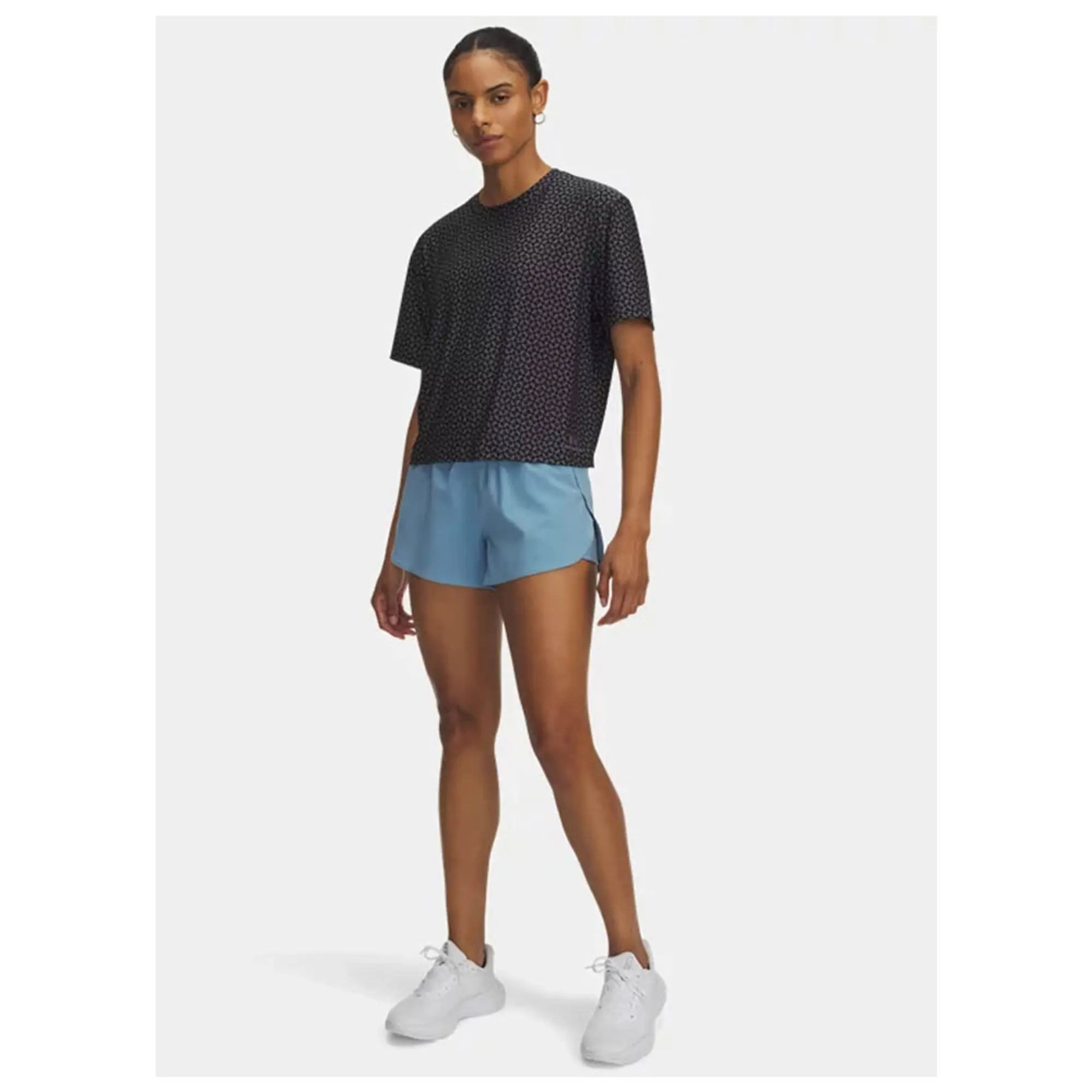 Under Armour  Vanish Women's 2-in-1 Shorts Blue Smoke / Blue Smoke L
