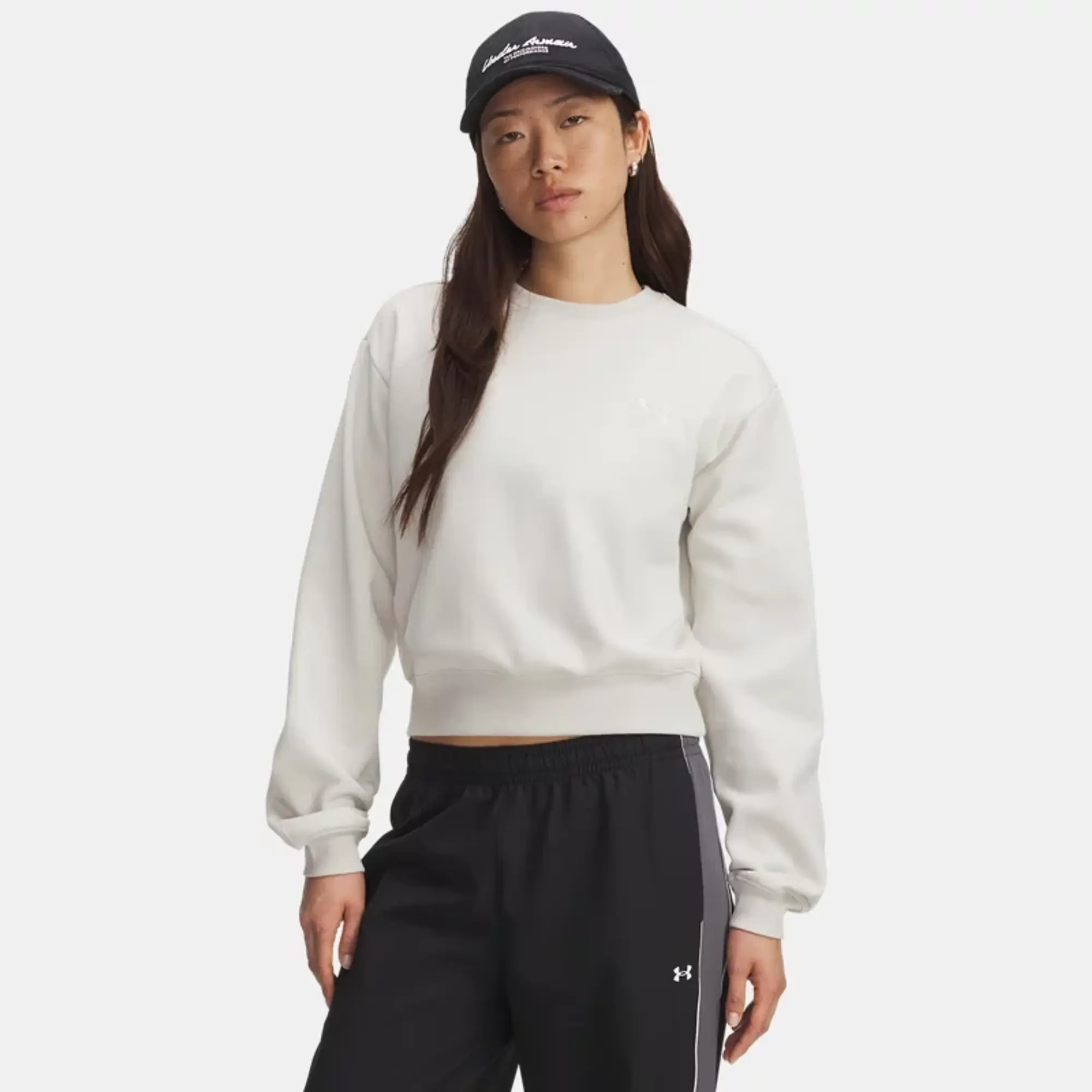 Under Armour  Icon Vida Fleece Women's Crew Summit White / Summit White L