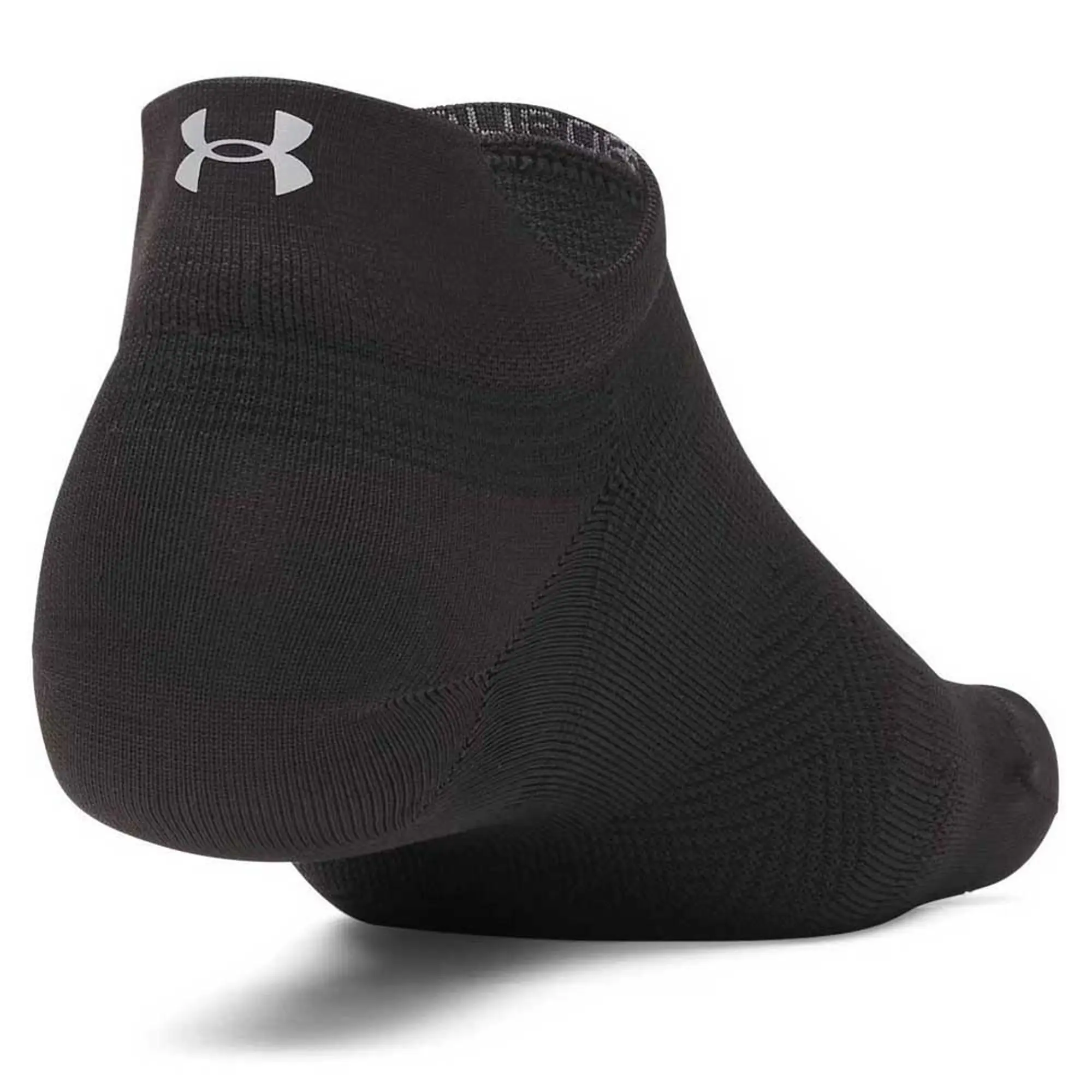 Under Armour  ArmourDry® Run Lite Unisex 3-Pack No Show Tab Socks Stone / Racer Red / Reflective M