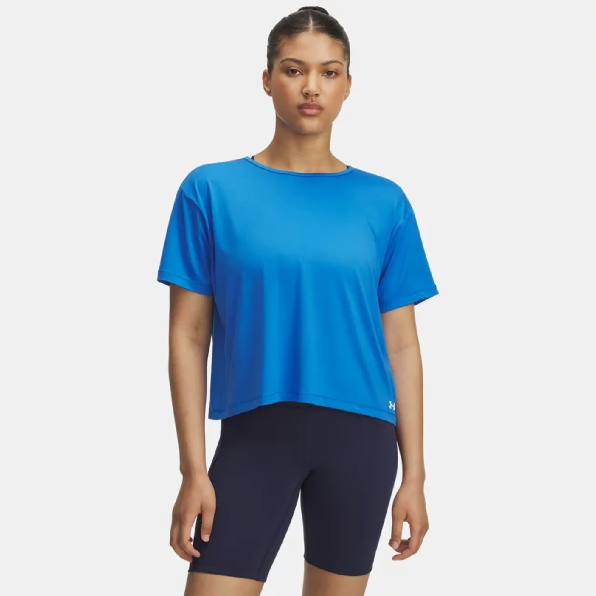 Under Armour  Motion Women's Short Sleeve Blue Atlantis / White L