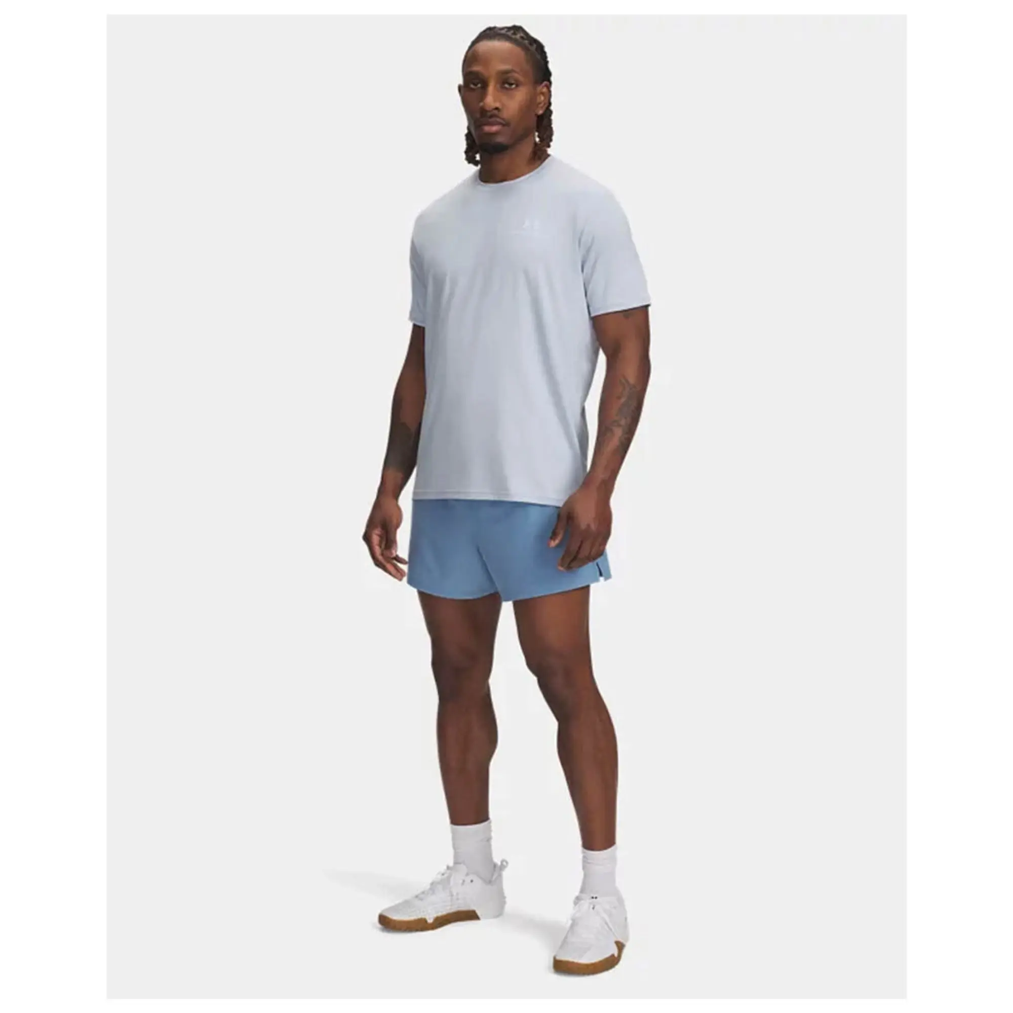 Under Armour  Meridian Woven Men's 4" Shorts Blue Smoke / Blue Smoke L