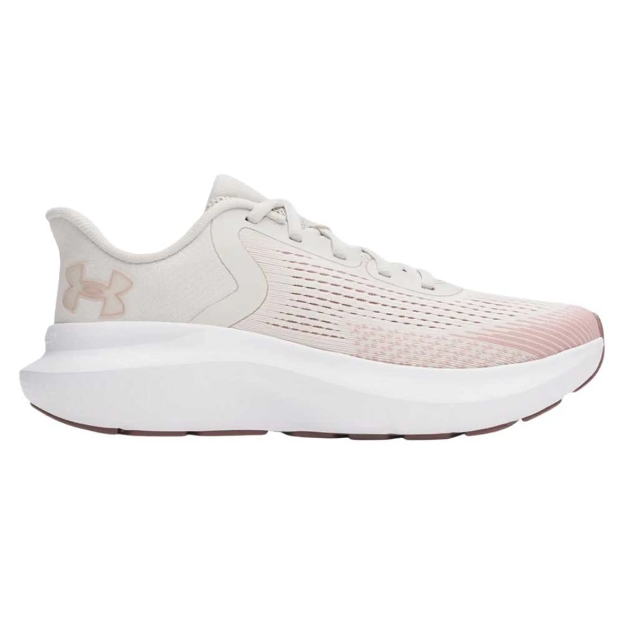 Under Armour  Rogue 5 Women's Running Shoes Summit White / Maroon Mist / Tourmaline Pink 4