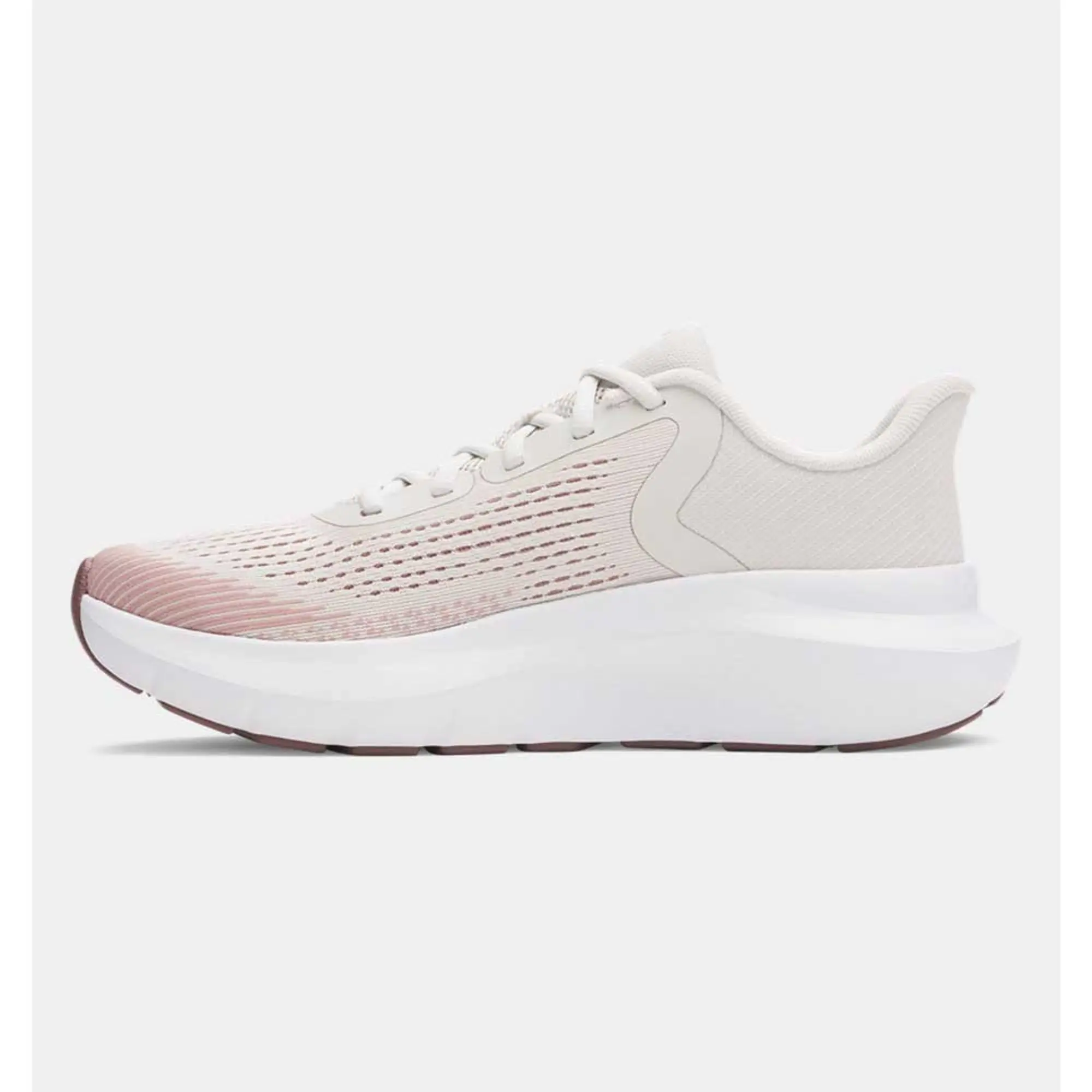 Under Armour  Rogue 5 Women's Running Shoes Summit White / Maroon Mist / Tourmaline Pink 4