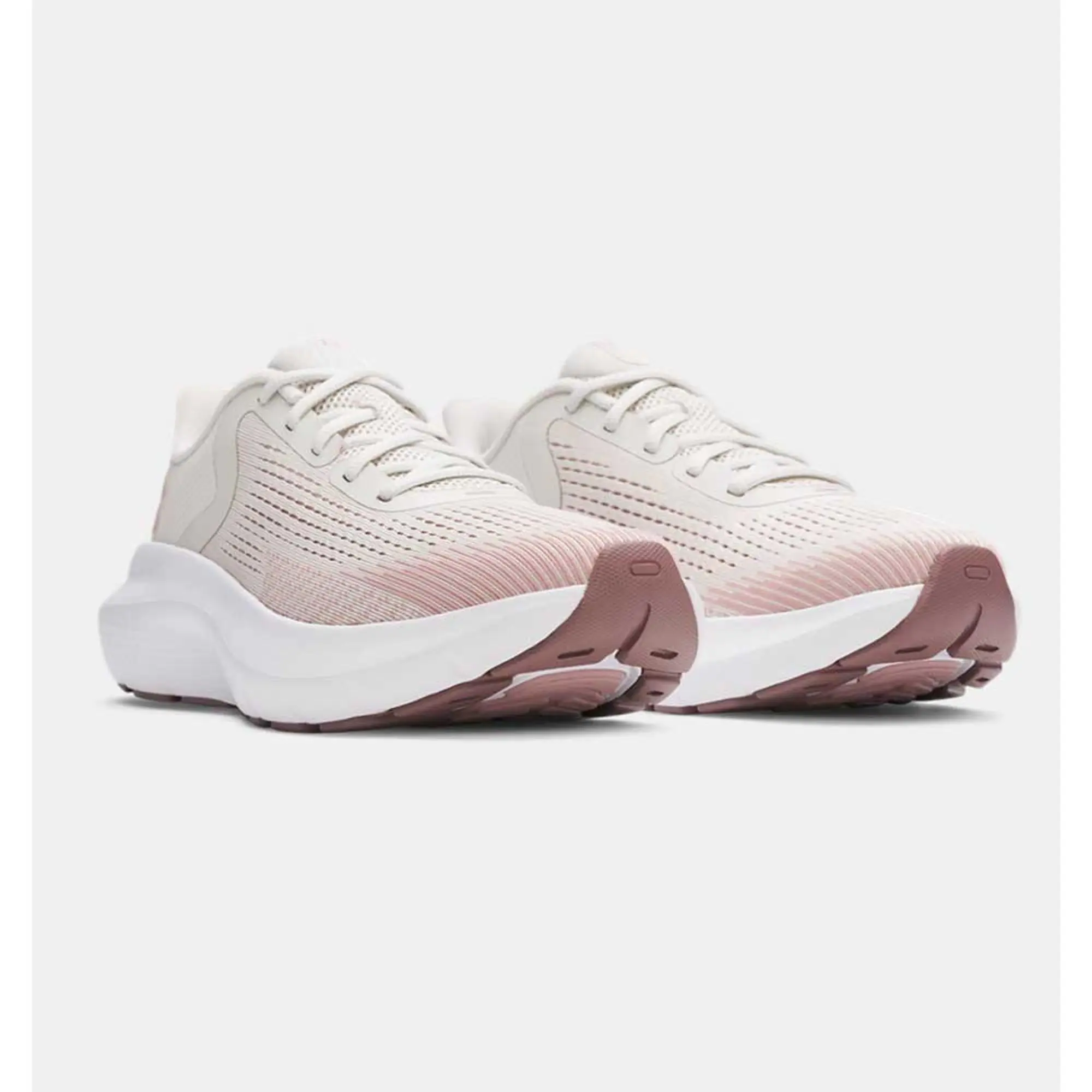 Under Armour  Rogue 5 Women's Running Shoes Summit White / Maroon Mist / Tourmaline Pink 4