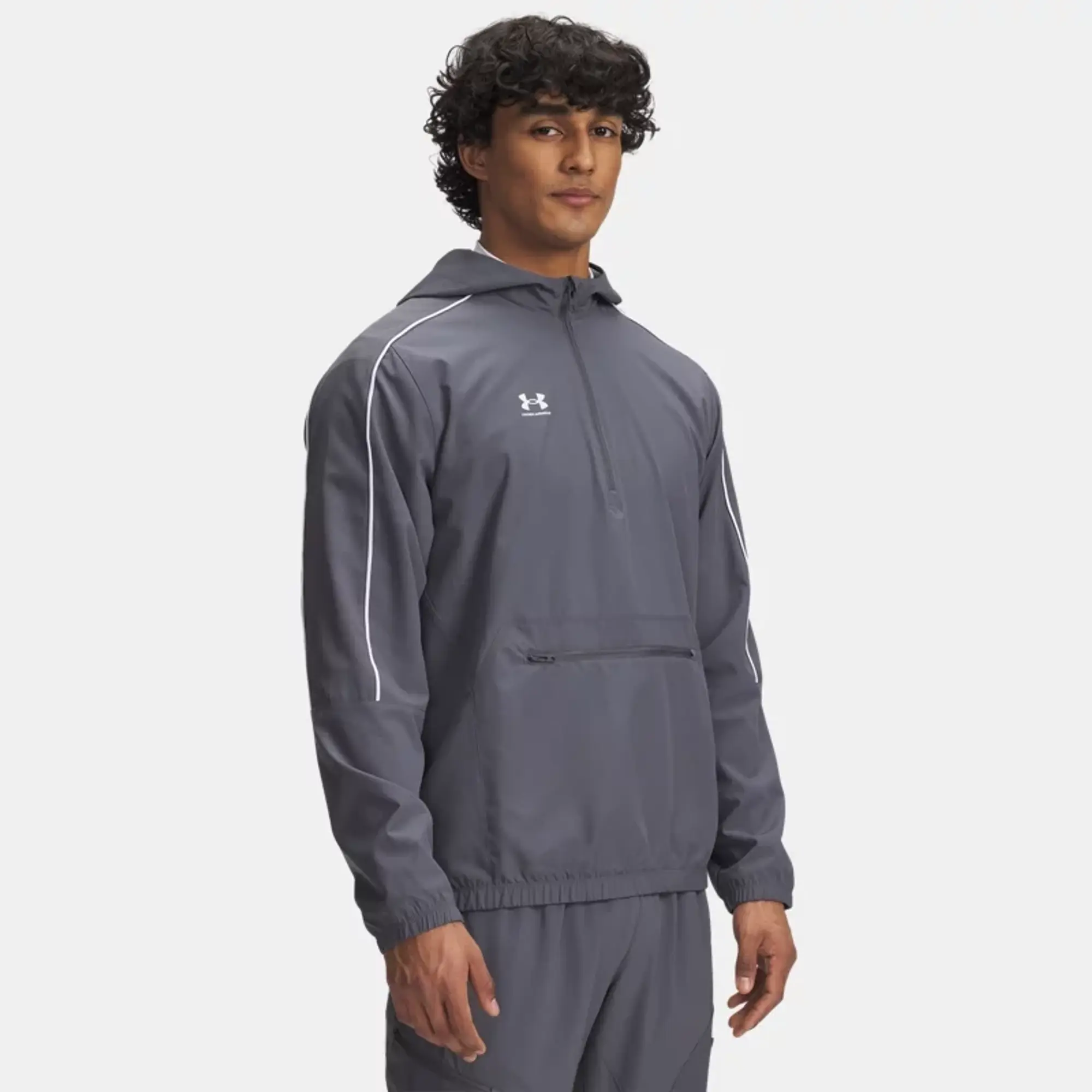 Under Armour  Challenger Men's Warmup Jacket Castlerock / White L