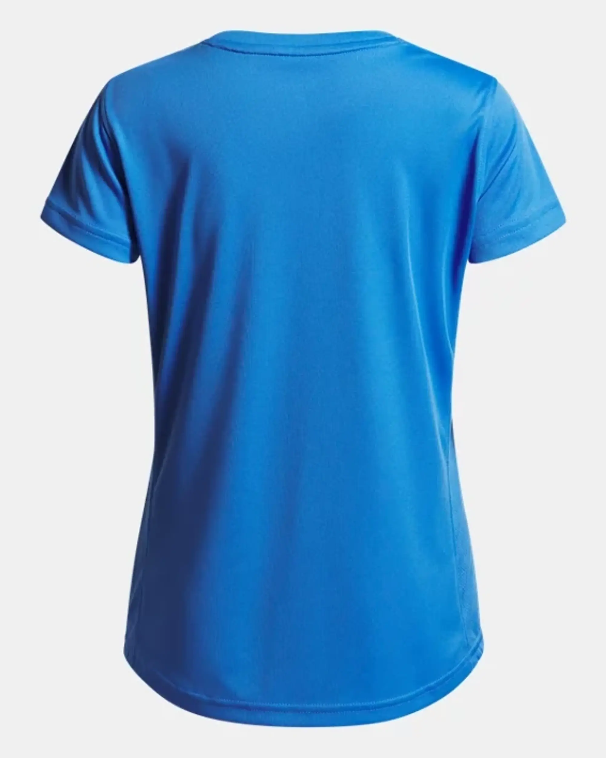 Under Armour  Challenger Girls' Training Short Sleeve Blue Atlantis / High Vis Yellow YLG (59 - 63 in)