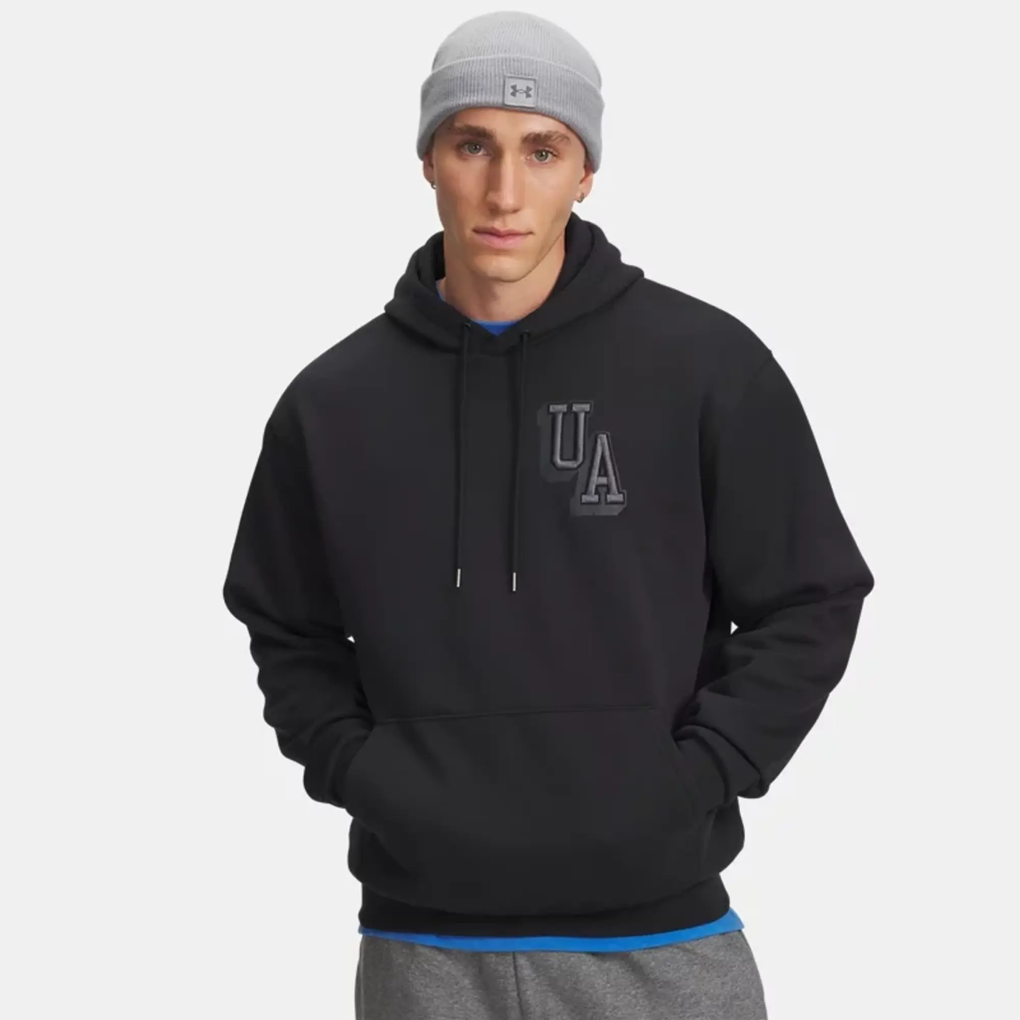Under Armour  Icon Fleece Graphic Men's Hoodie Black / Black L