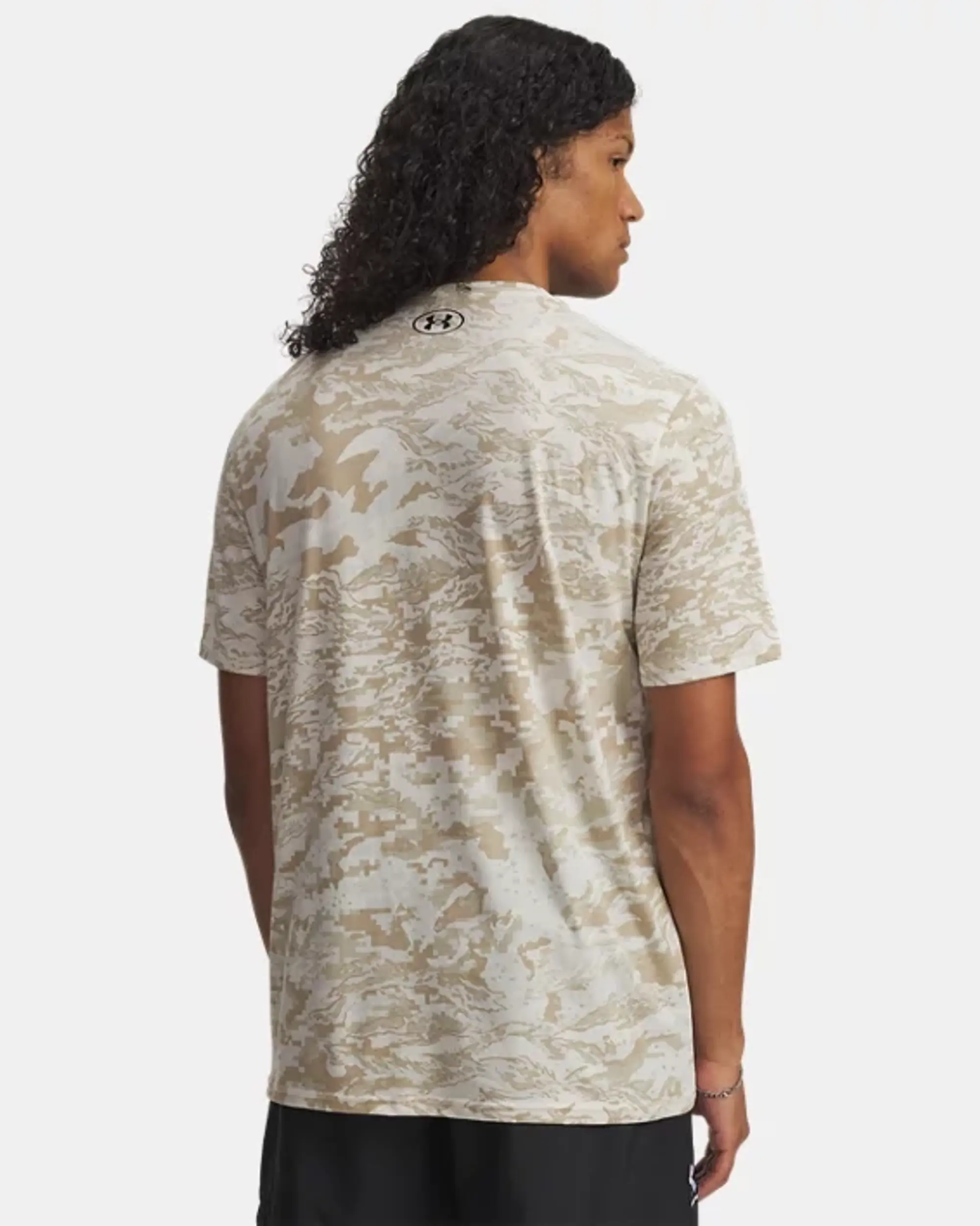 Under Armour  ABC Camo Men's Short Sleeve Stone / Black S