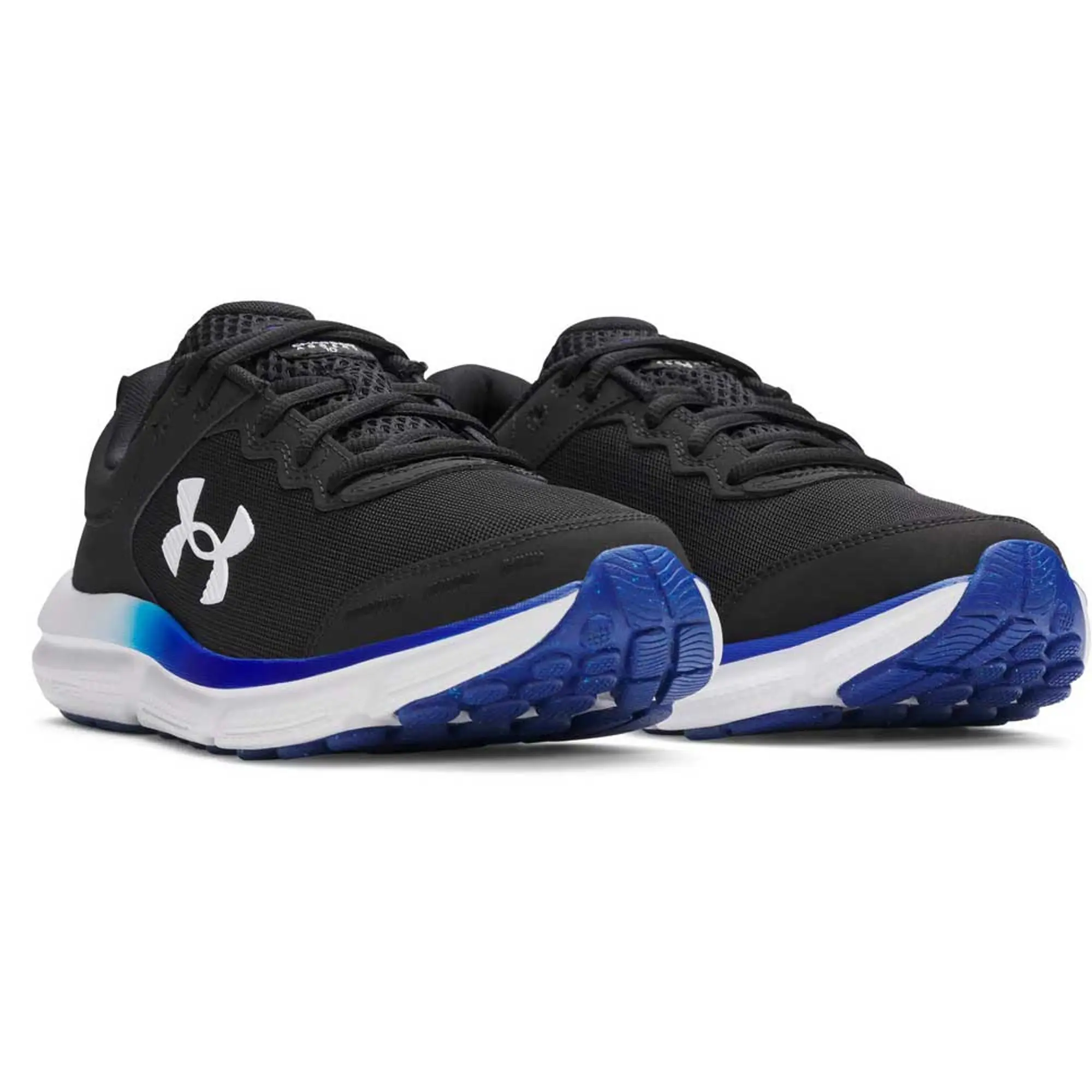 Under Armour  Charged Assert 10 Men's Running Shoes Black / Royal / White 9