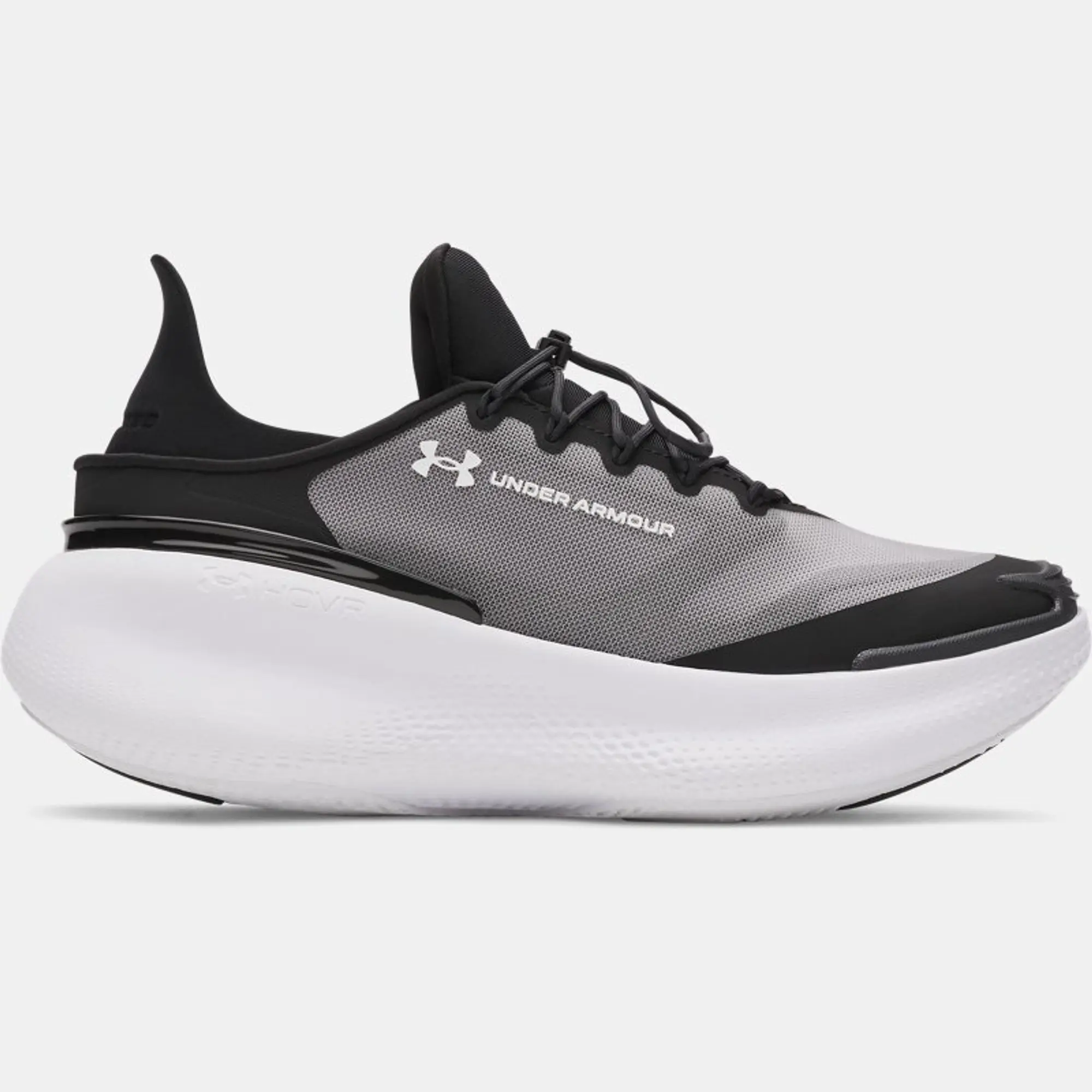 Under Armour  Nova Grade School Shoes Black / White / White 3.5