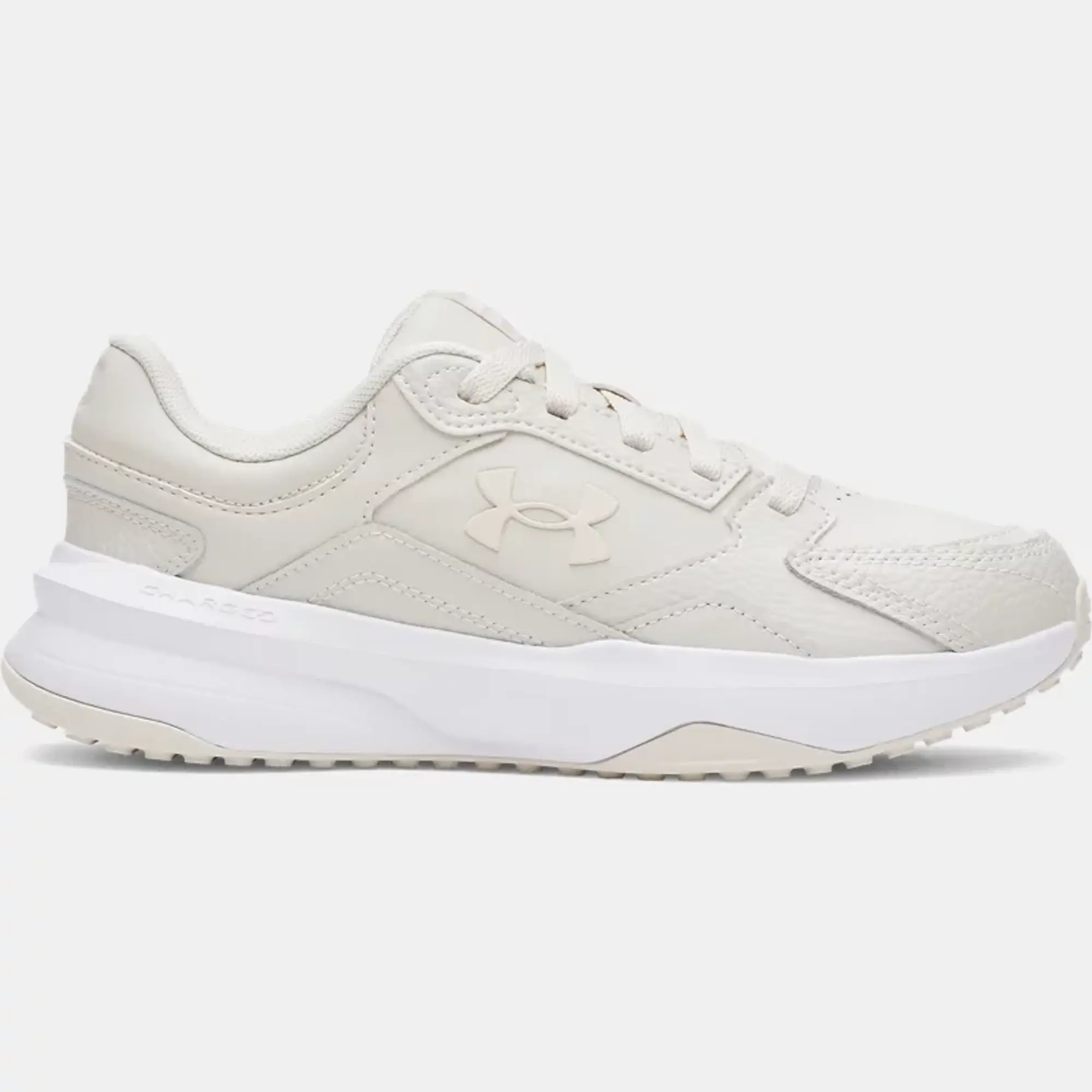 Under Armour  Edge Leather Women's Training Shoes Summit White / White / Summit White 7.5