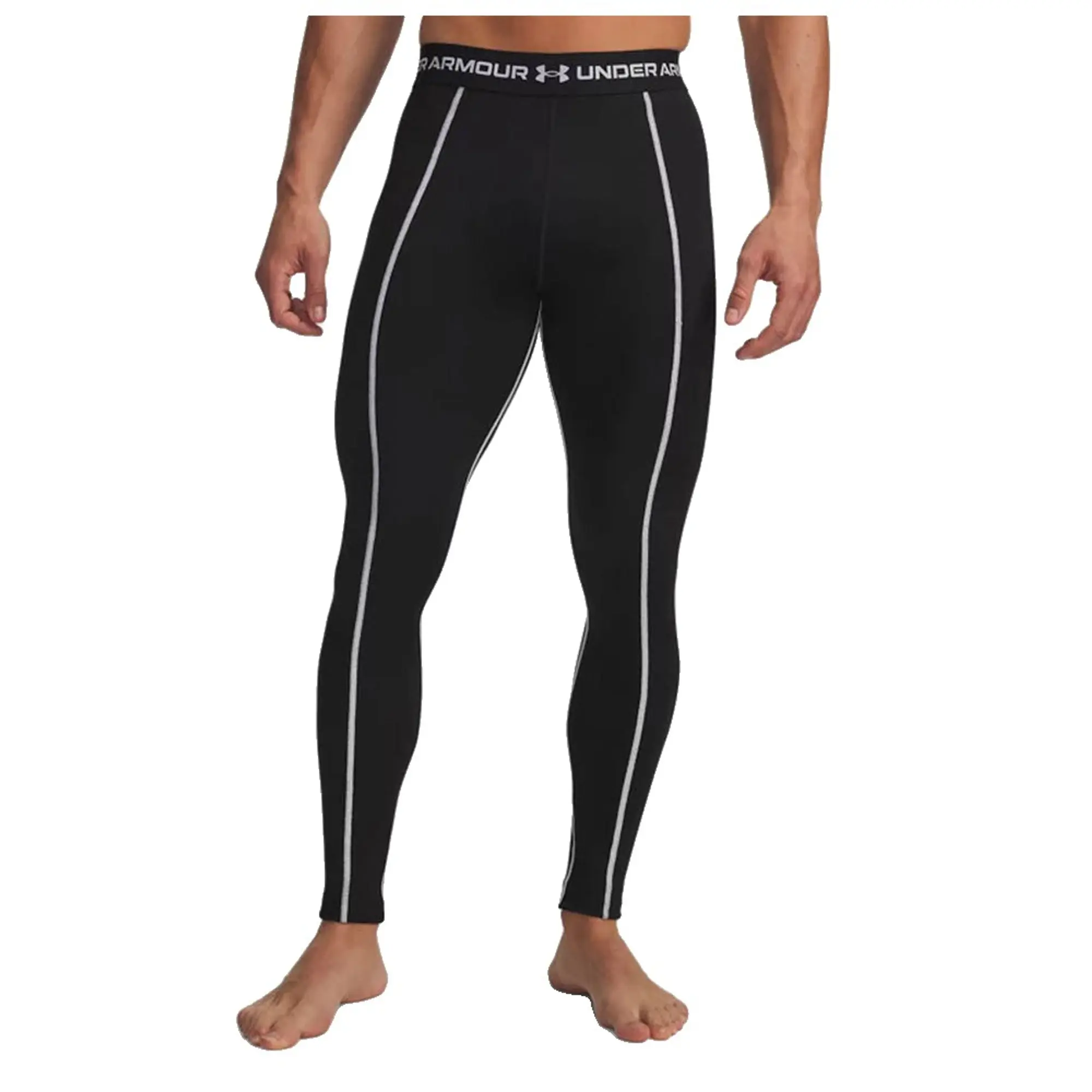 Under Armour  Cold Weather Grid Men's Leggings Black / White / White L