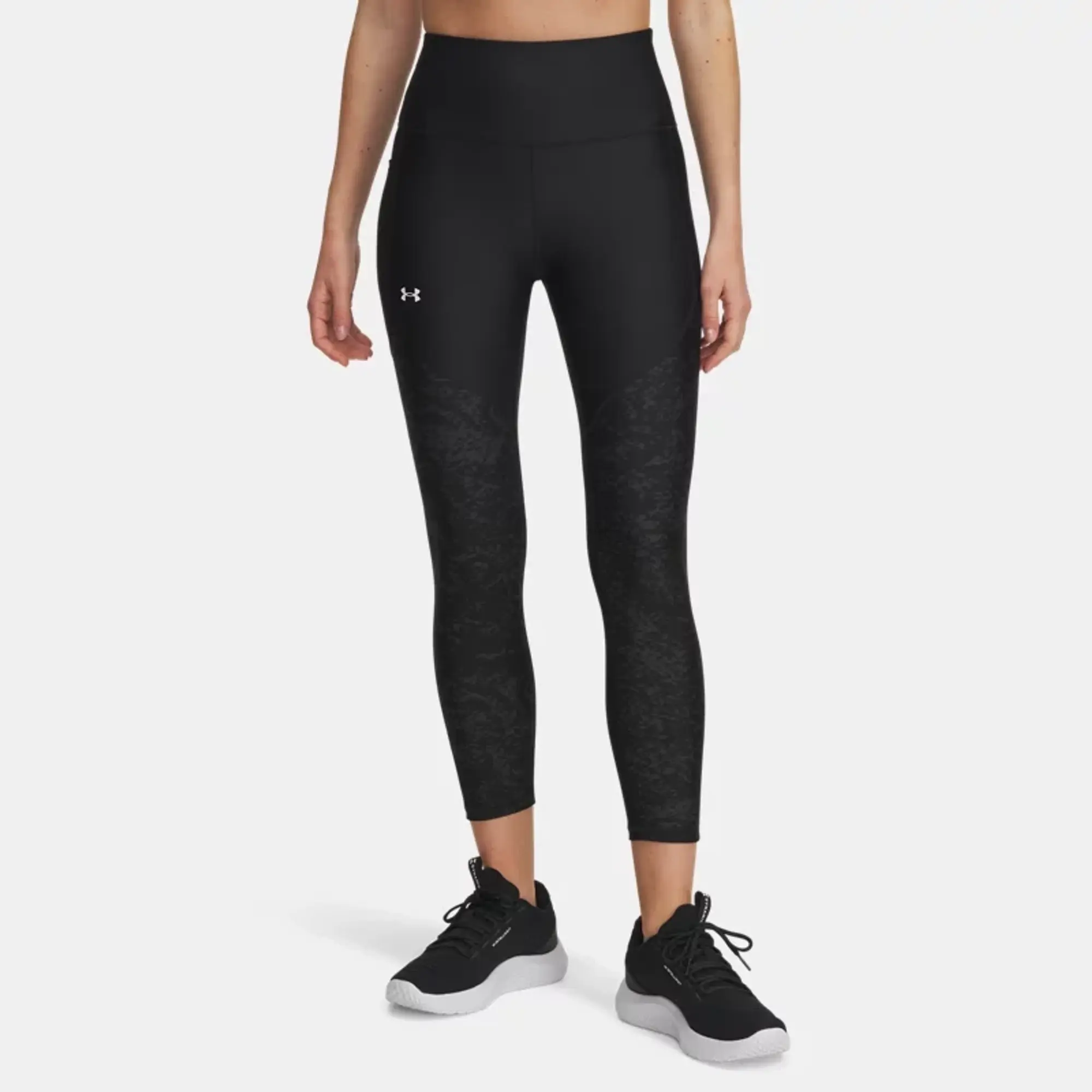 Under Armour  Tech™ Printed Panel Women's Ankle Leggings Black / White L