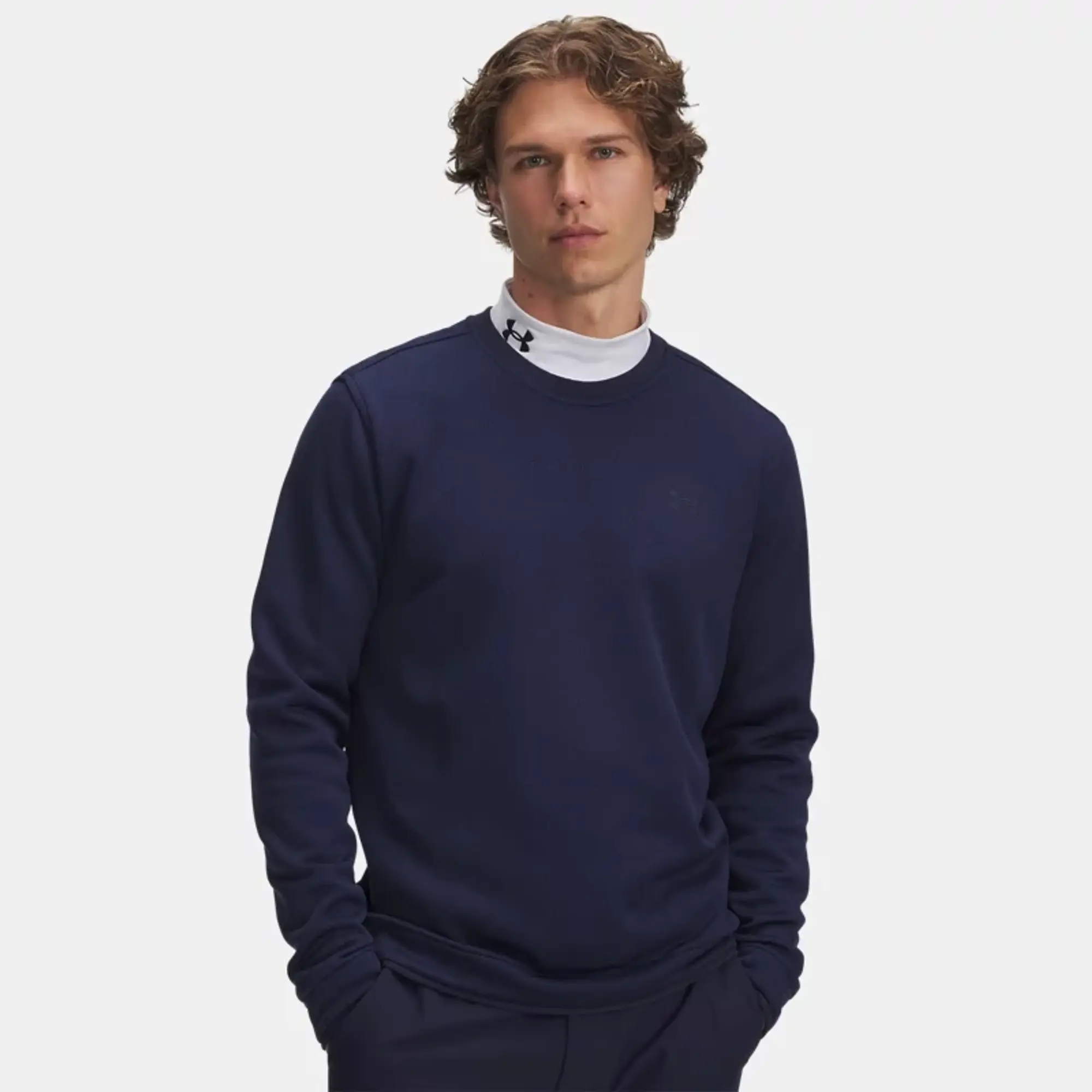 Under Armour  SweaterFleece Men's Crew Midnight Navy / Midnight Navy L