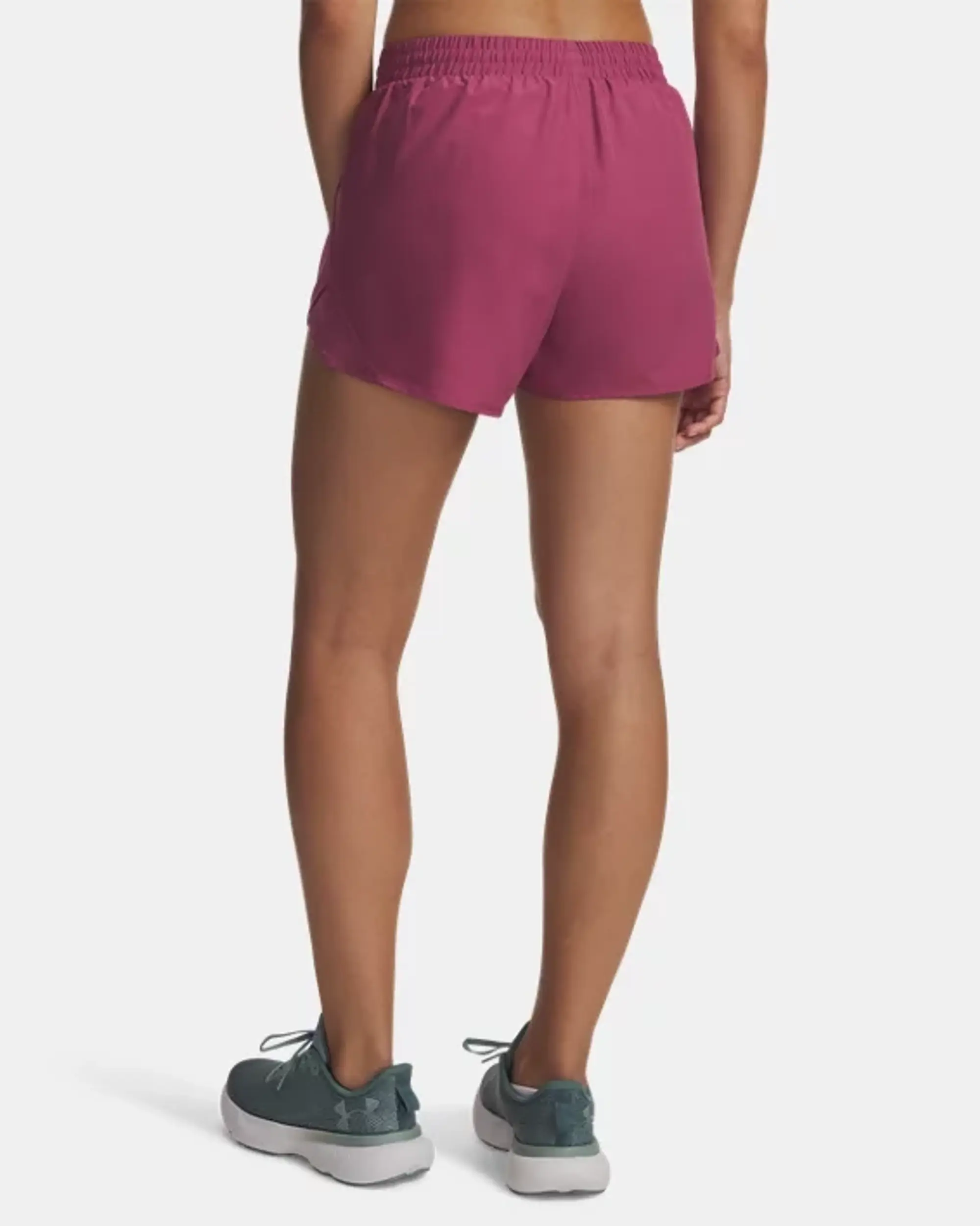 Under Armour  Fly-By Women's 3" Shorts Fuchsia Dusk / Fuchsia Dusk / Reflective L