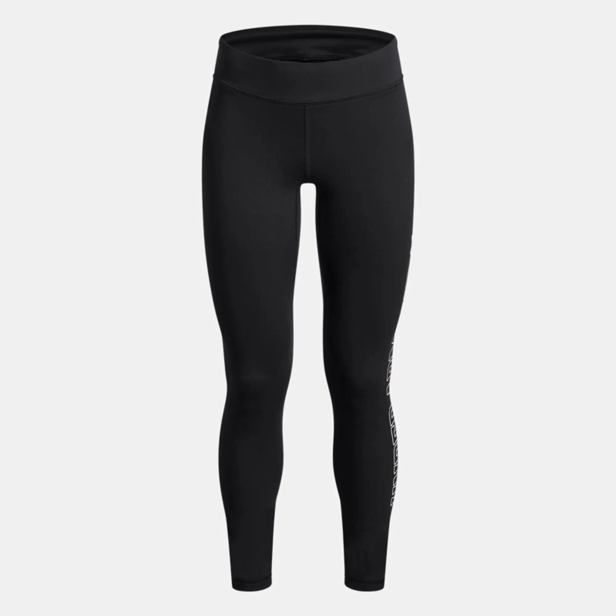 Under Armour  Motion Branded Girls' Leggings Black / White YLG (59 - 63 in)