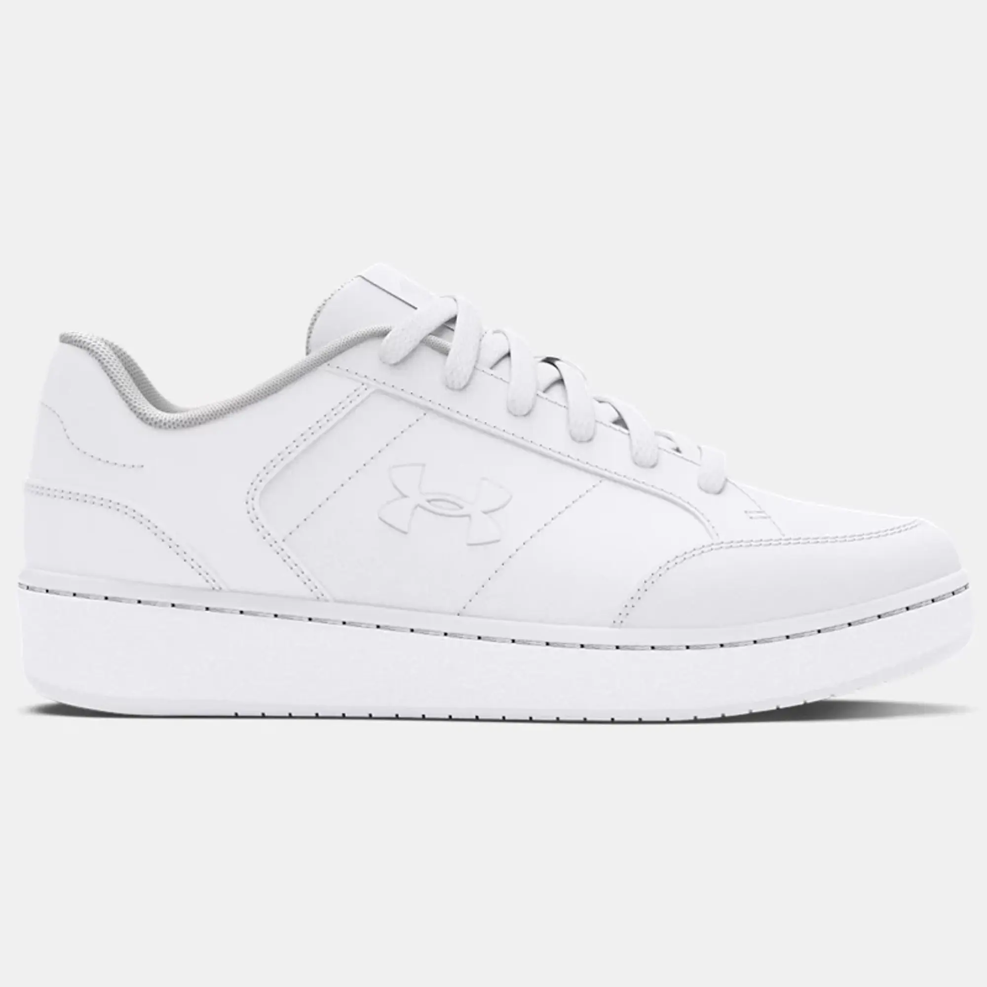 Under Armour  Official Grade School Shoes White / White / White 3.5
