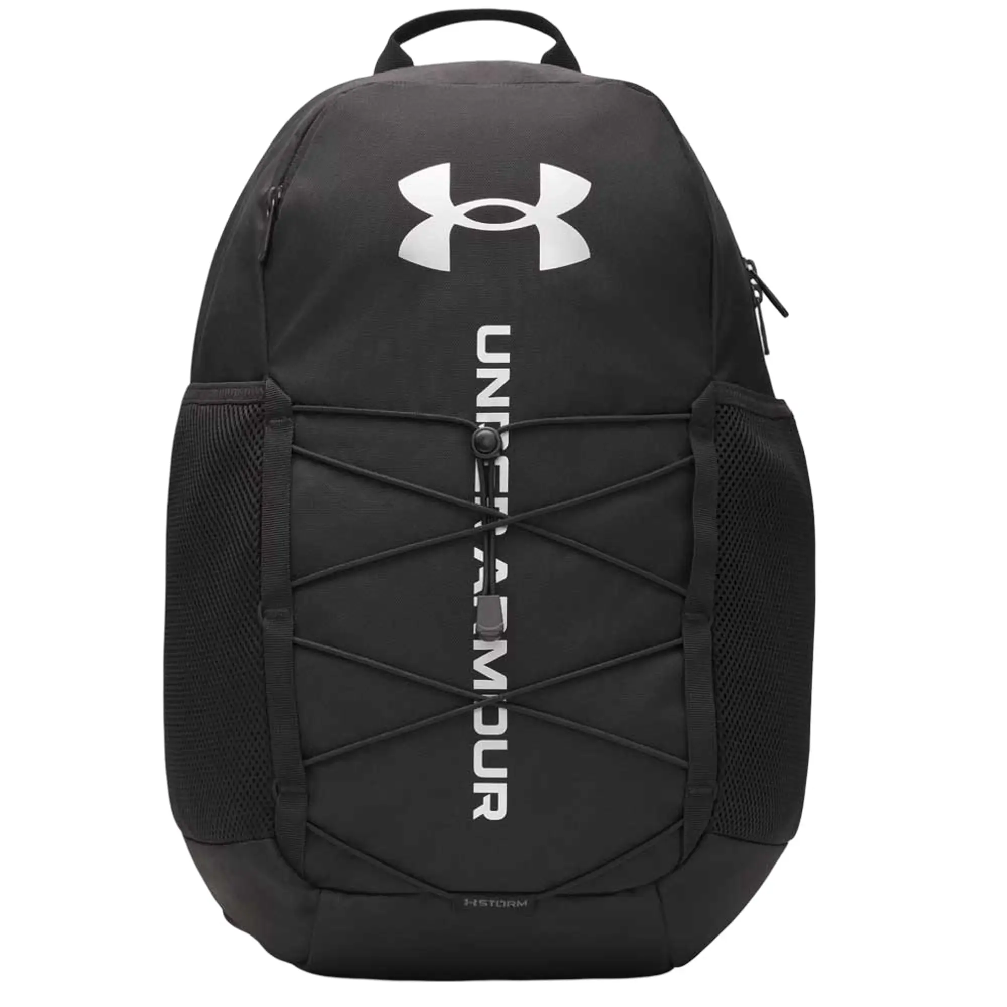 Under Armour  Hustle Sport 6.0 Backpack Black / Black / Metallic Silver OSFM
