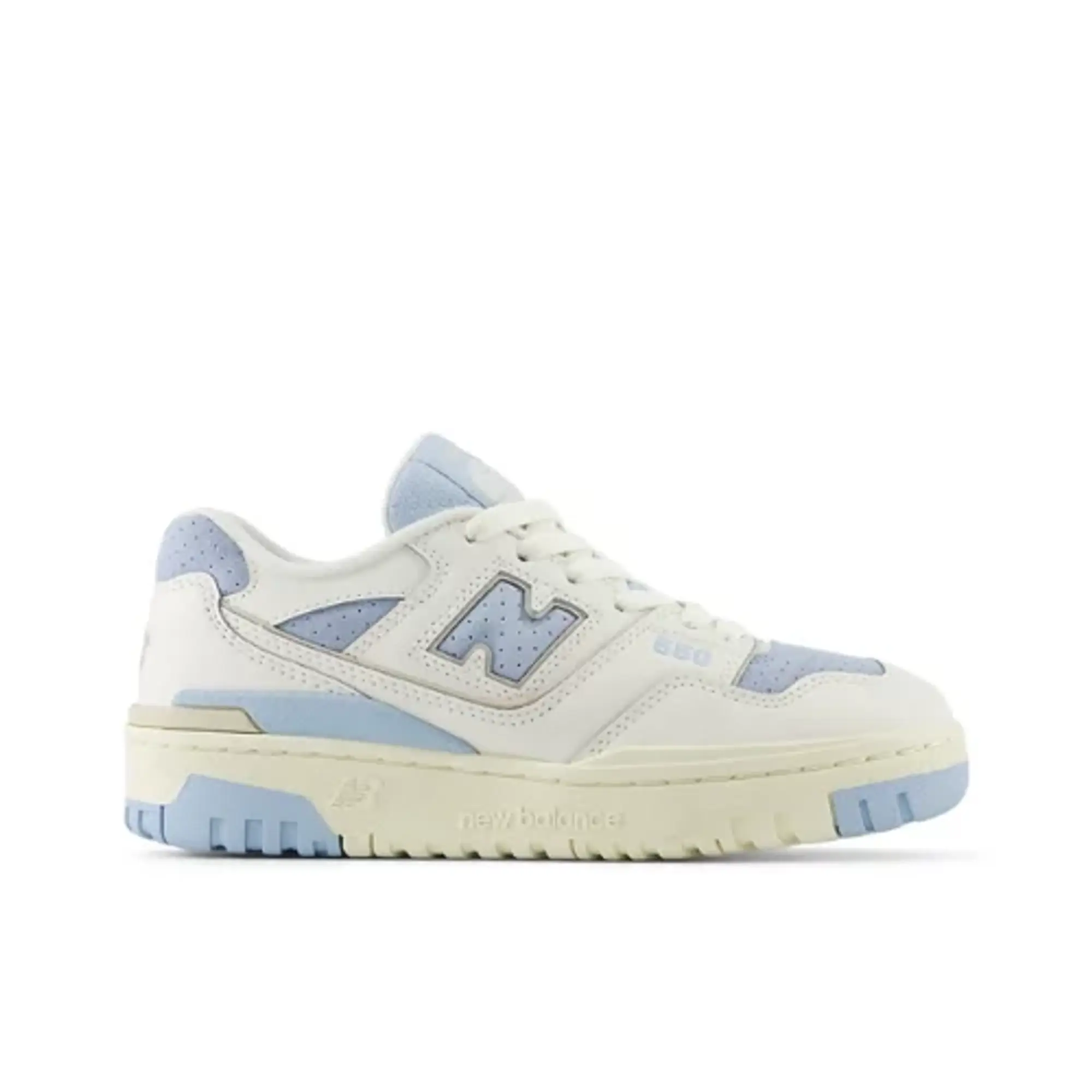 New Balance Kids' 550 in White/Blue Synthetic