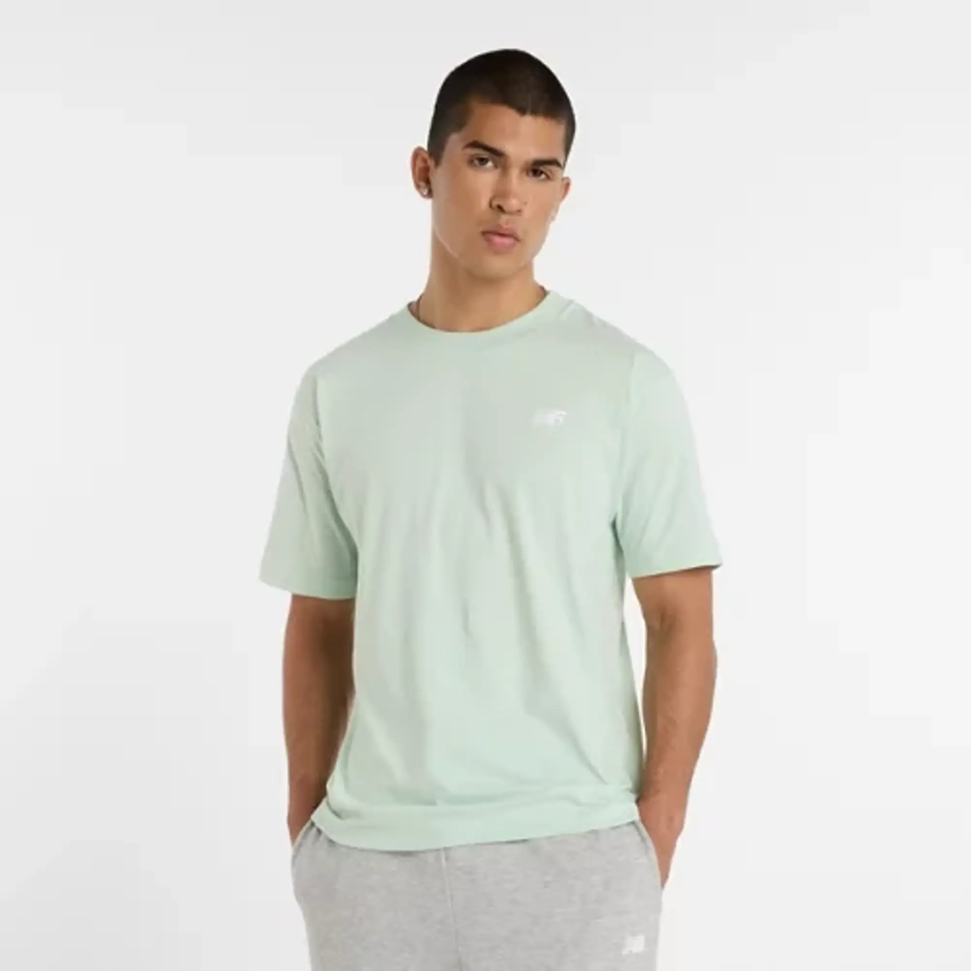 New Balance Men's Sport Essentials Cotton T-Shirt in Green