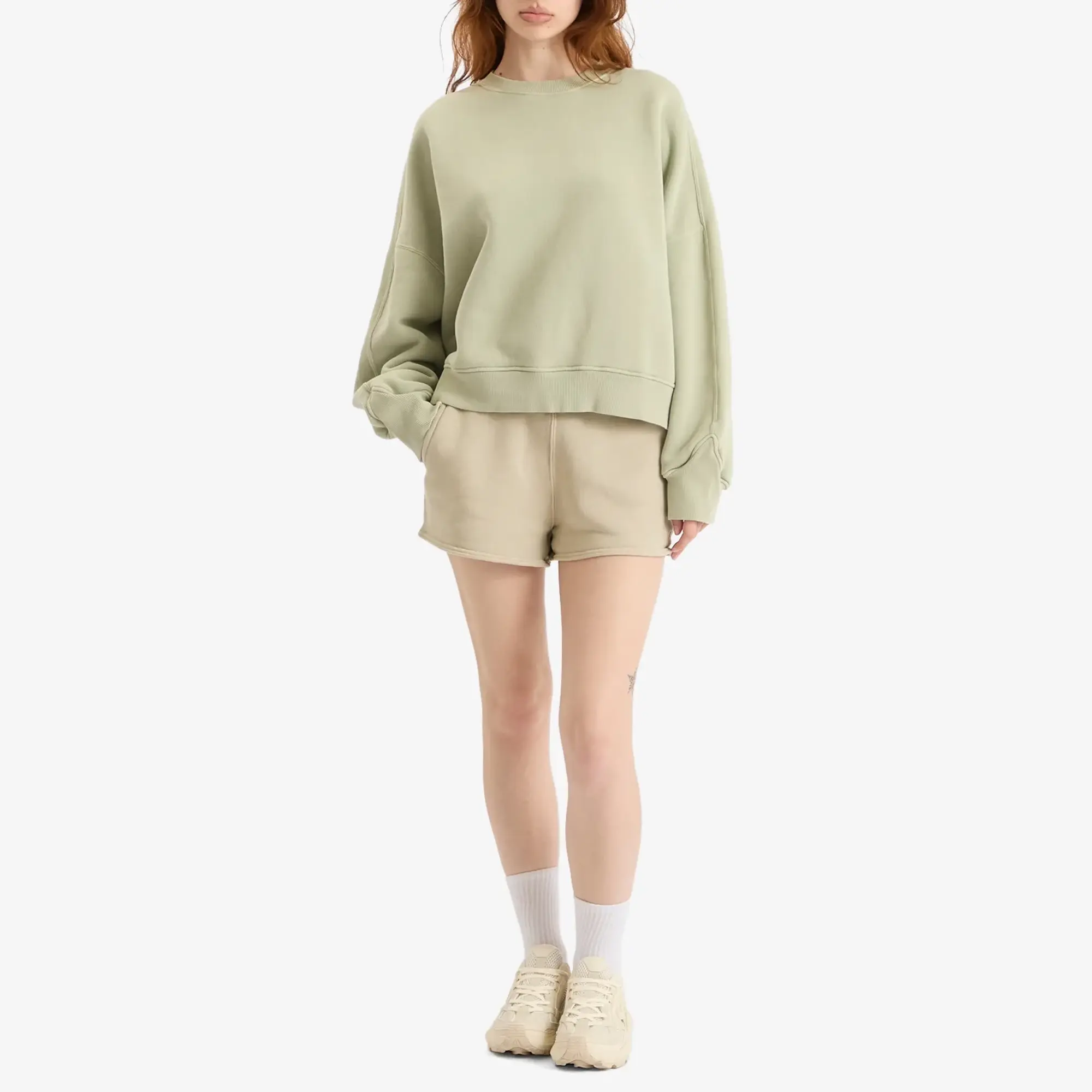 Represent Women's Initial Washed Shorts Storm