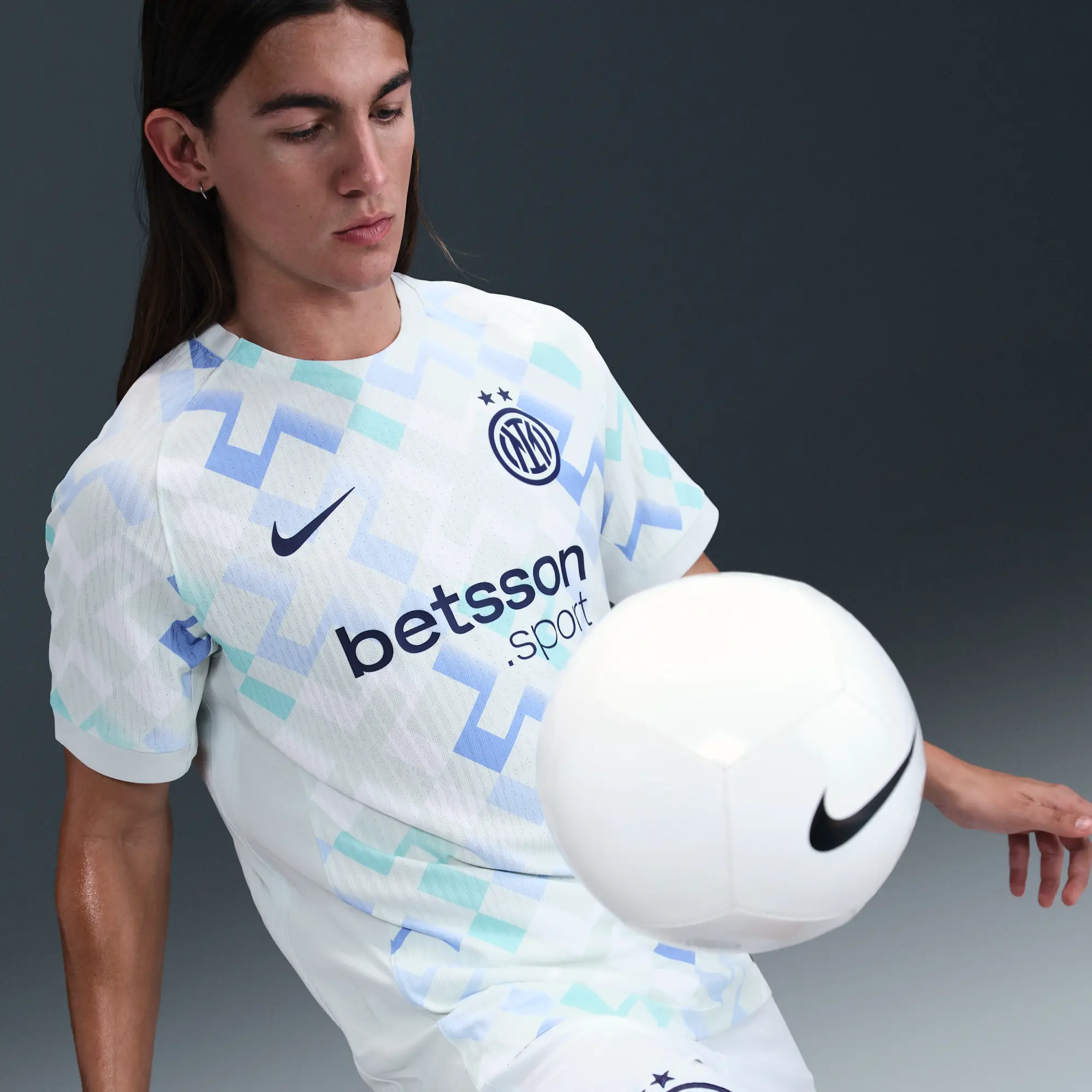 Inter Milan 2025/26 Match Away Men's Nike Dri-FIT ADV Football Authentic Shirt - Blue - Recycled Polyester Minimum